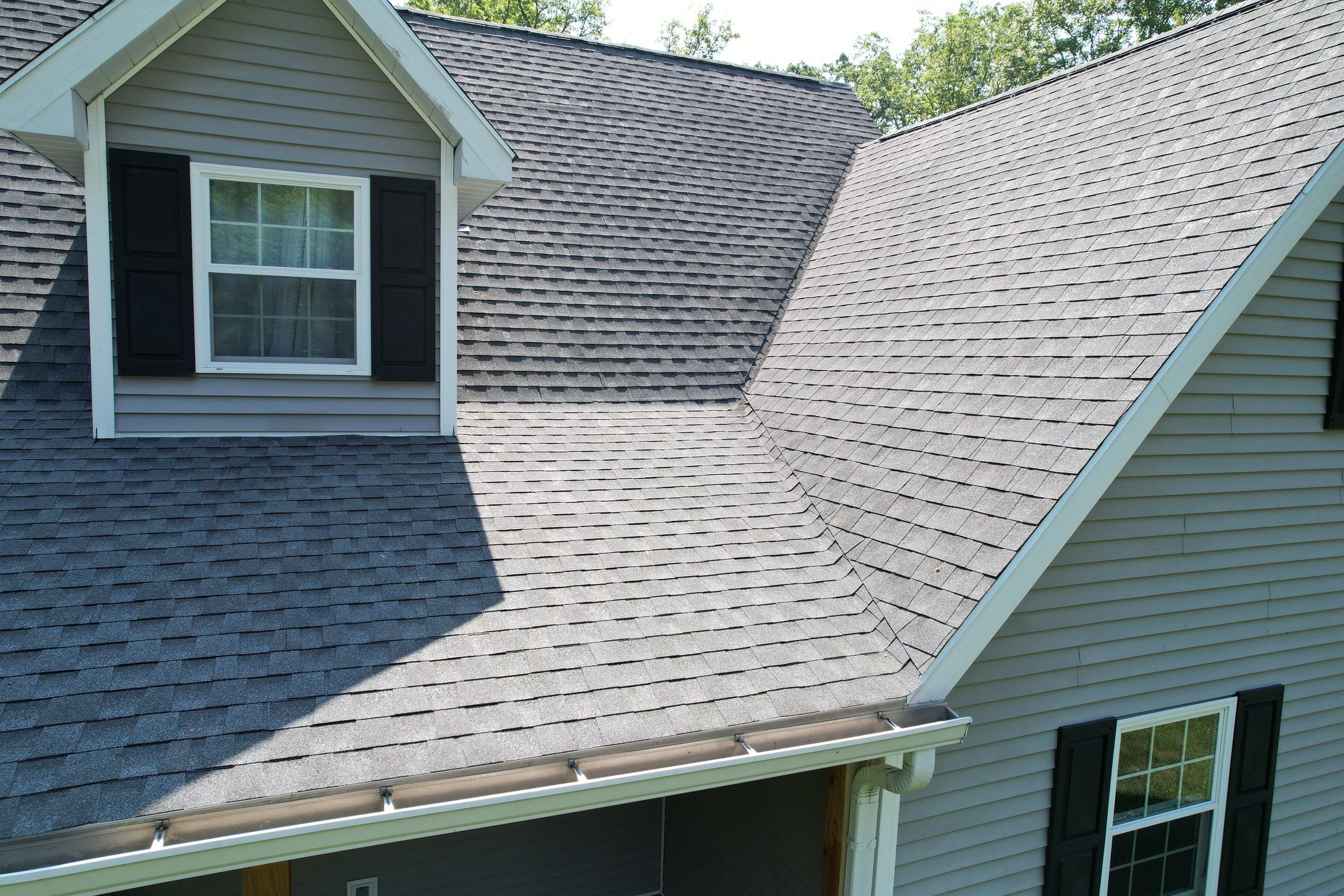 Residential Roofing Installation using GAF Timberline HDZ Pewter Gray by Rainstoppers Roofing