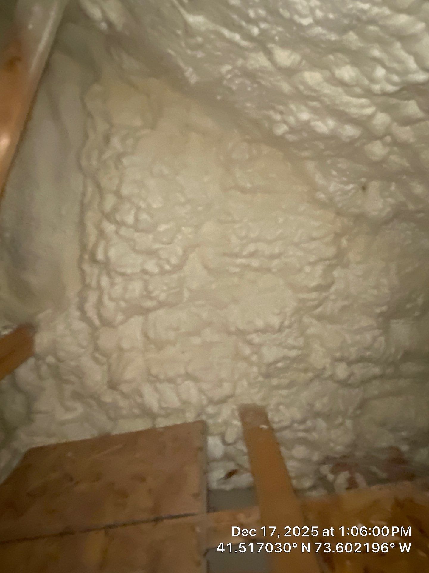 Attic Insulation using open cell spray foam by NYS Foam & Energy