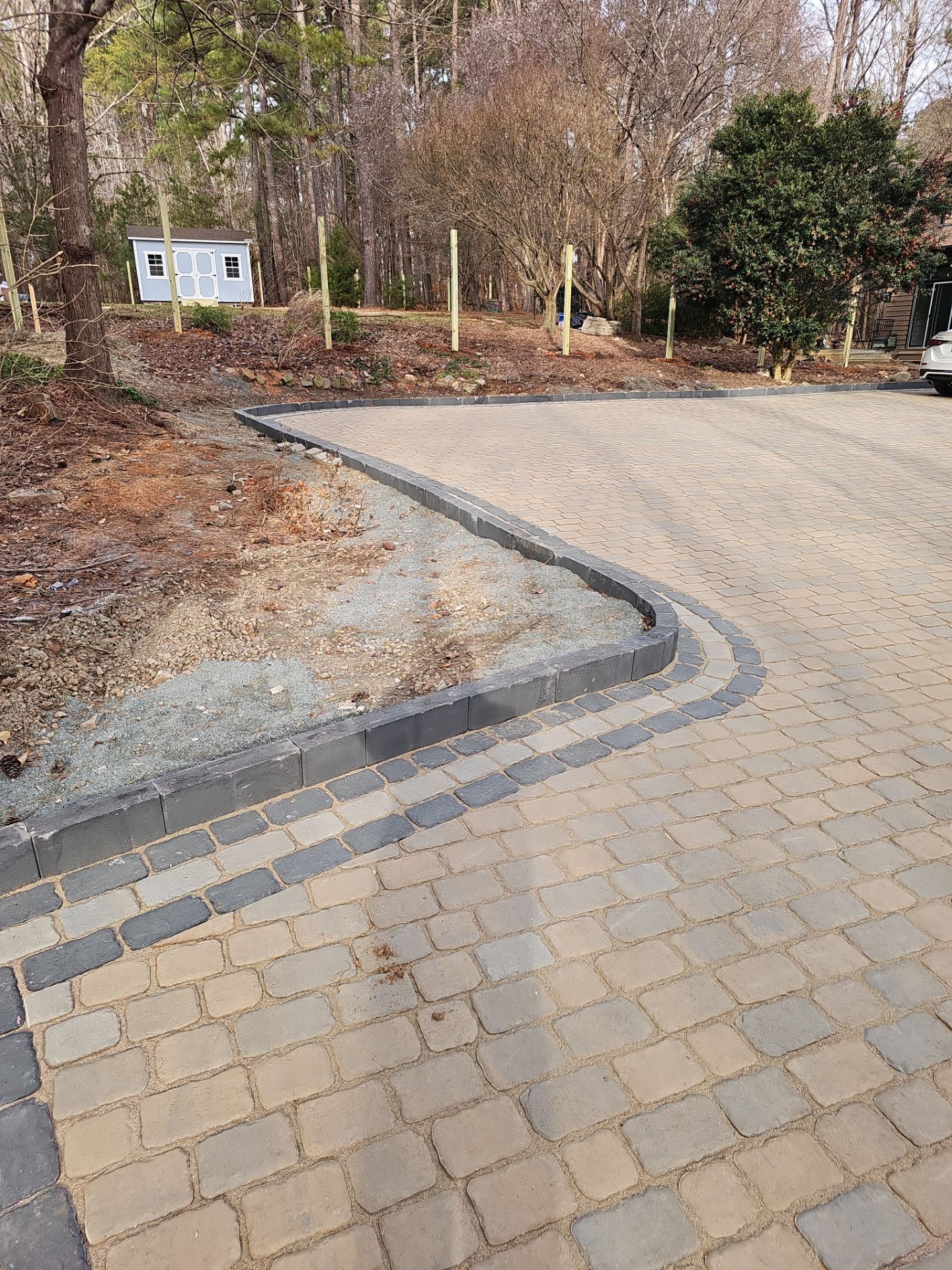 Permeable Paver & Sauna Build by Billy Weatherspoon Contractor