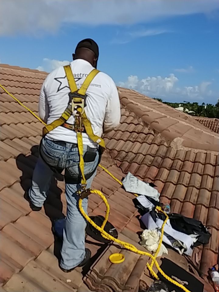 Concrete Tile Roof Repair in Boca raton, FL by Aastro Roofing
