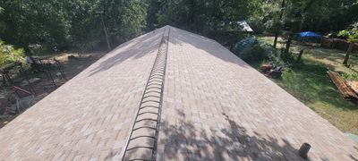 Residential Roofing Installation using Owen's Corning Duration (Lifetime) Shingles