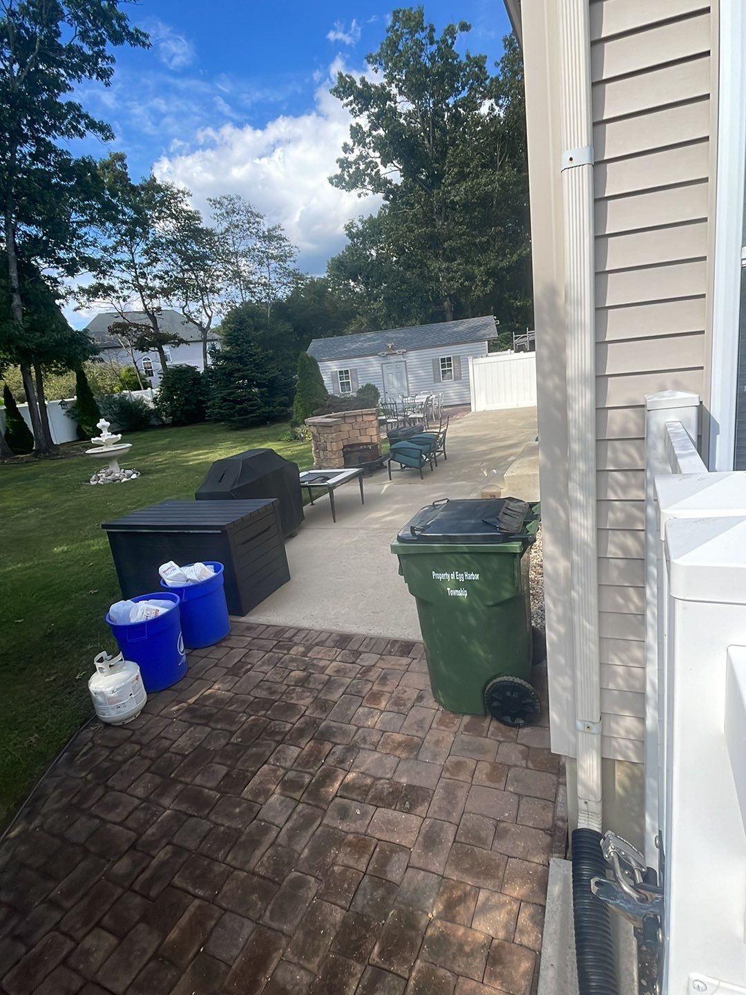 Amazing transformation-House SoftWash & concrete Cleaning by SJ Exterior