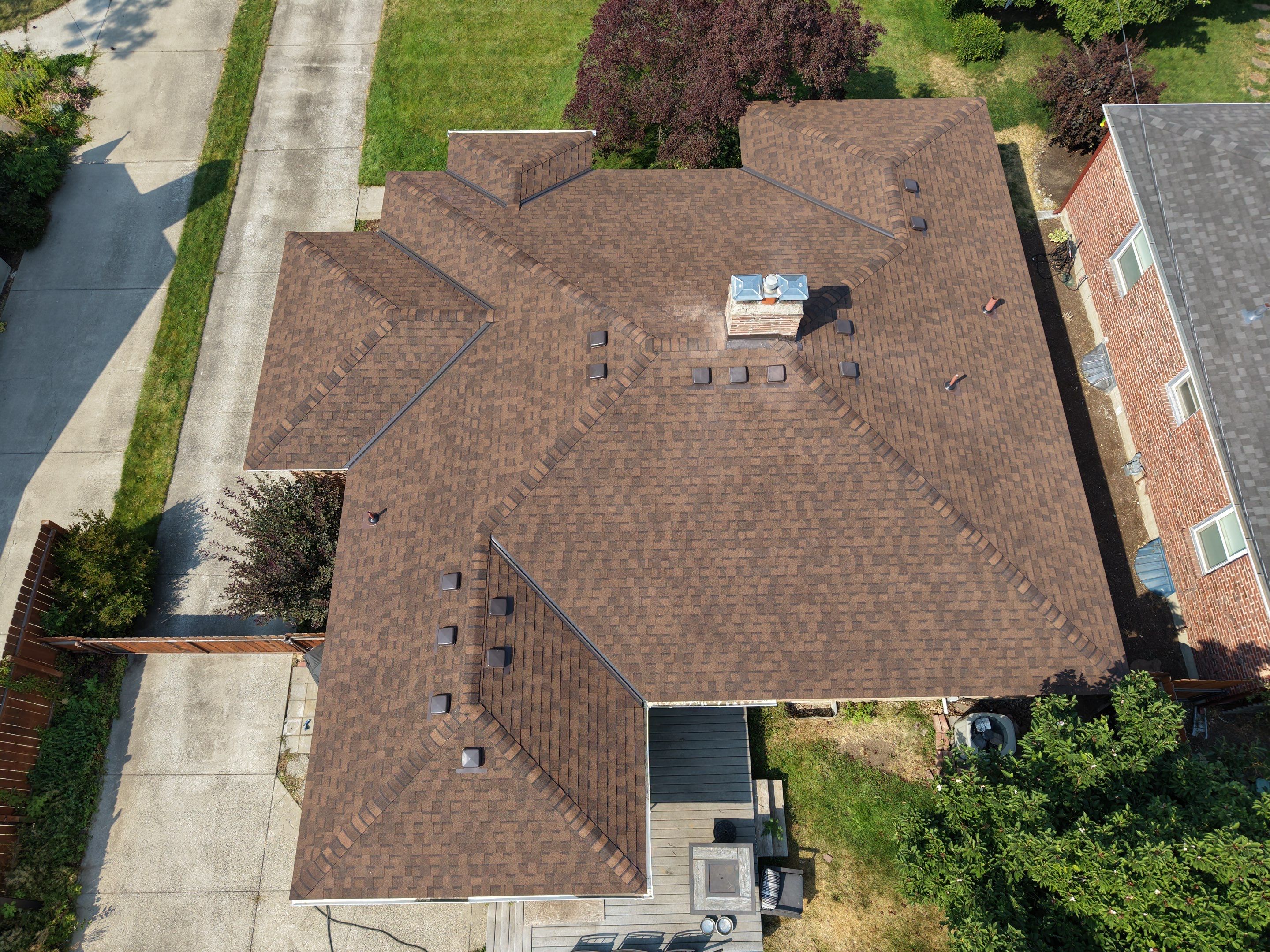 Residential Roof Replacement With CertainTeed Landmark Shingles in Spokane by Alpine Roofing