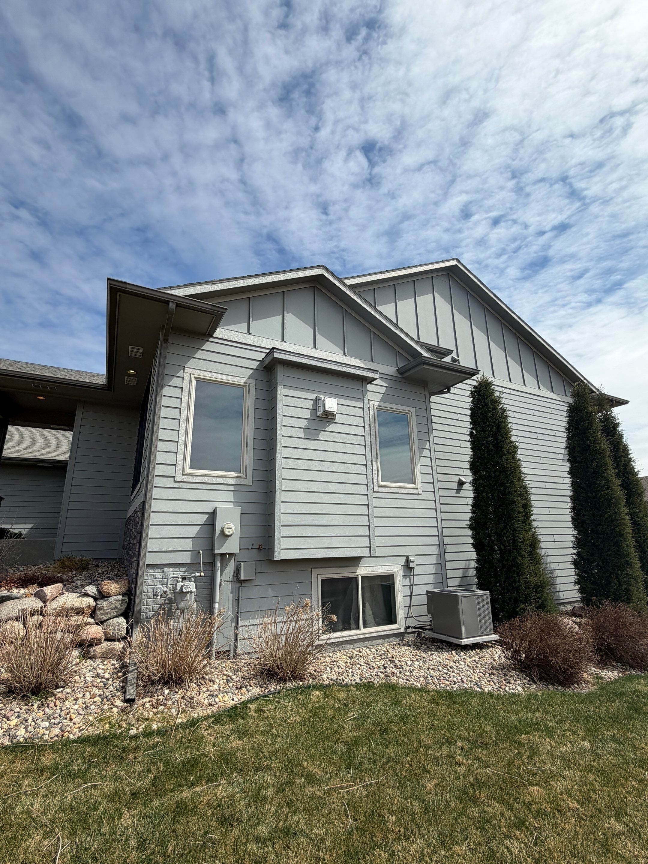Residential Exterior Painting and Siding Maintenance in Sioux Falls by Select Painting, Coatings & Garage Cabinets