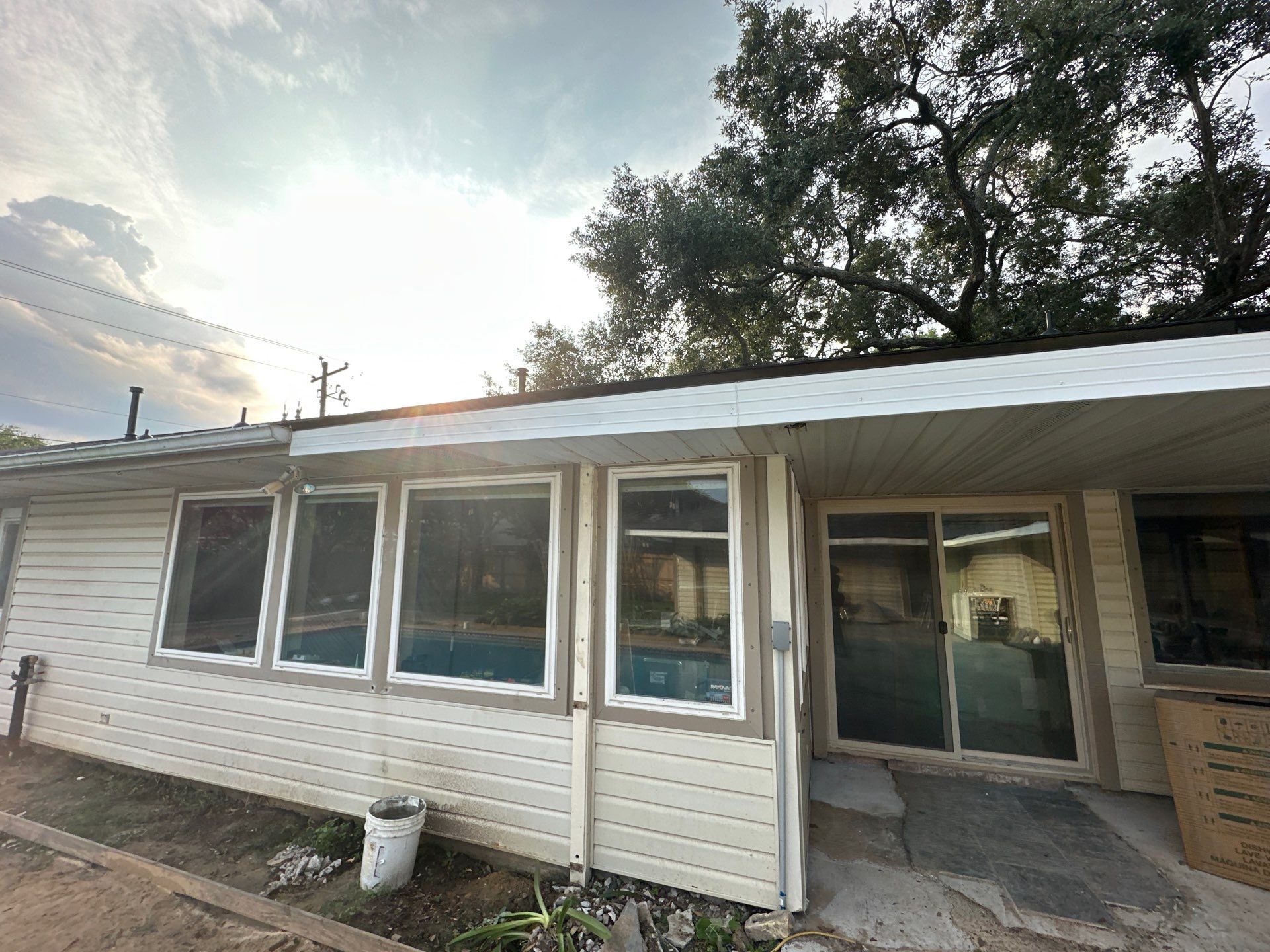Project in Houston by Motion Roofing