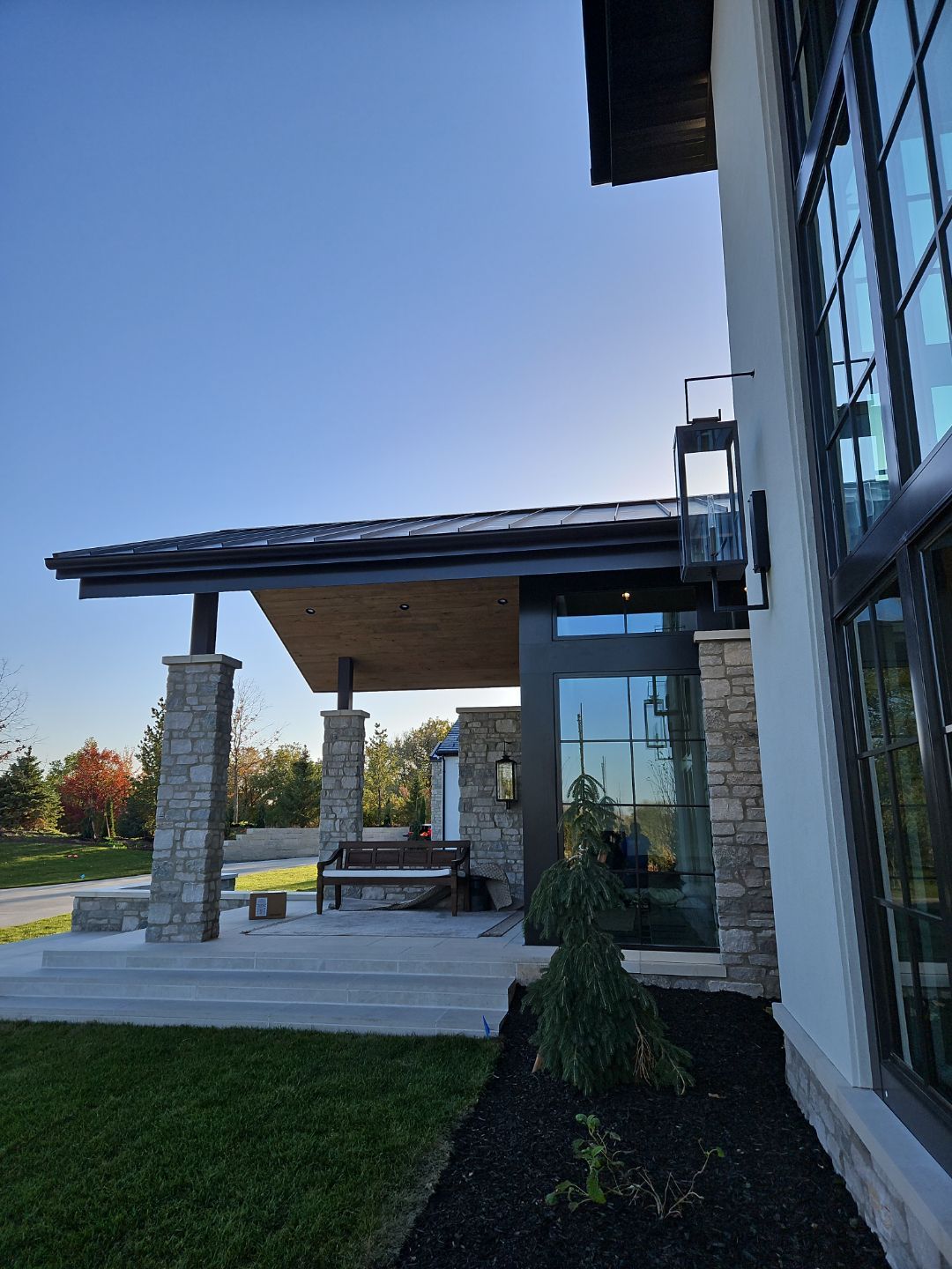 Stunning Custom Home with Davinci Province Shingles by White Castle Roofing