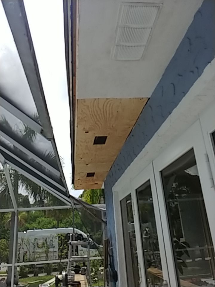 Residential Roof Repair and Exterior Soffit Renovation in Boca Raton by Aastro Roofing