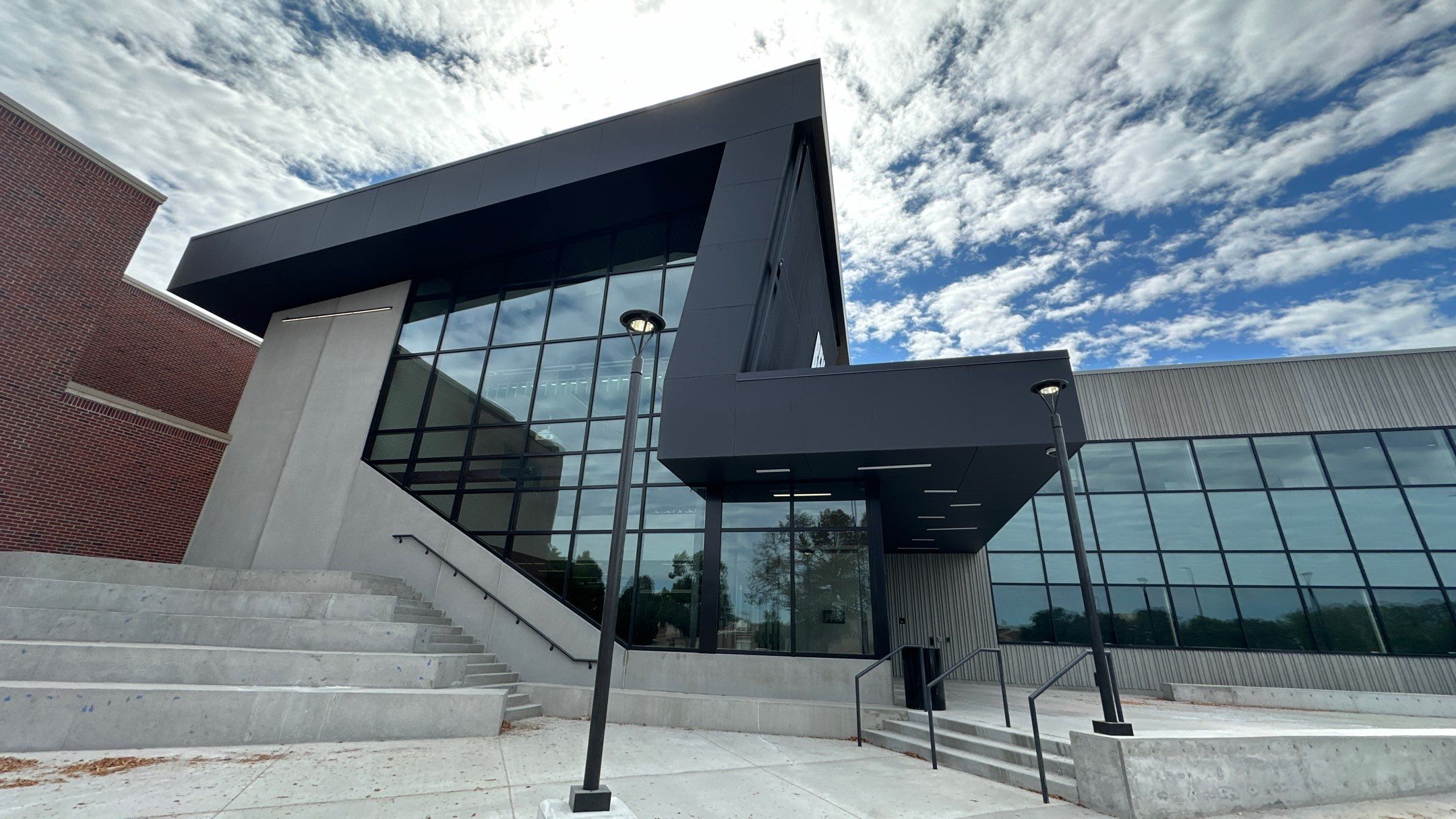 Benson High School Custom Metal by White Castle Roofing