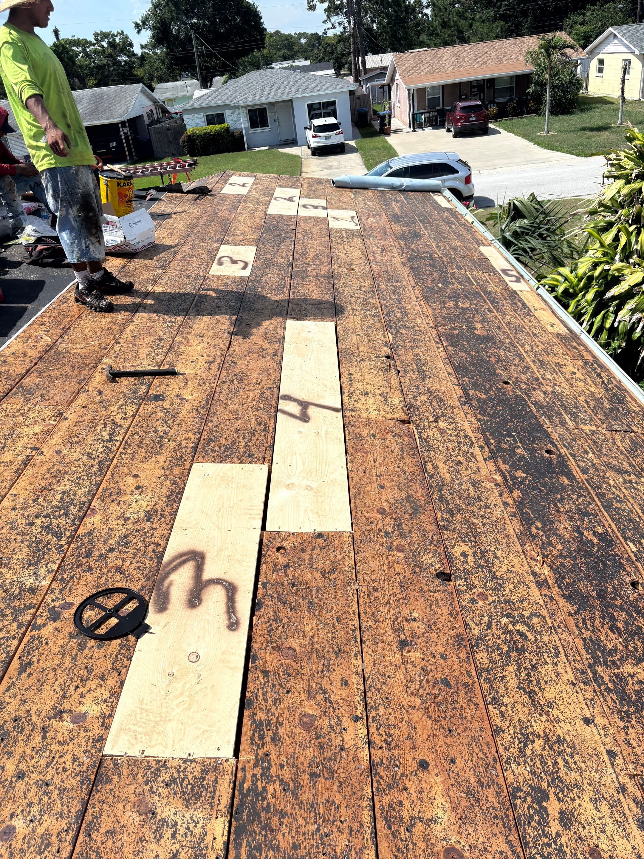 Project in St. Petersburg 33713 by Mitchell Roofing Company LLC 