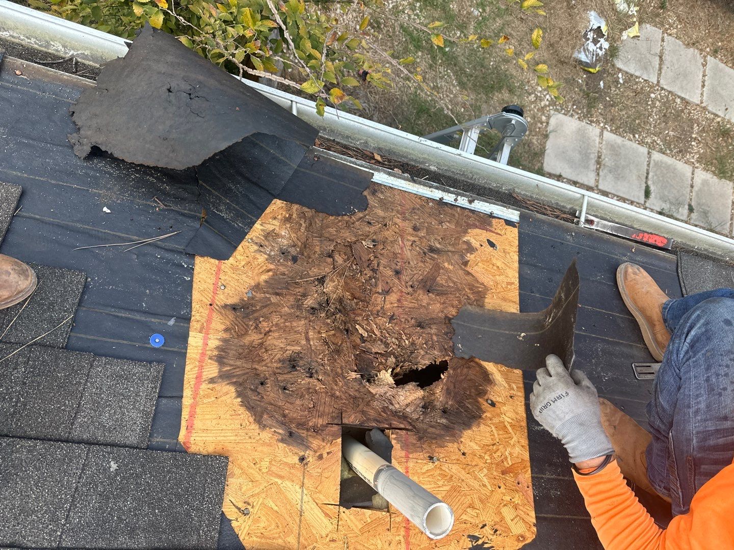 Residential Roofing Repair using Owen's Corning Duration (Lifetime) Shingles by Roof Repair Company