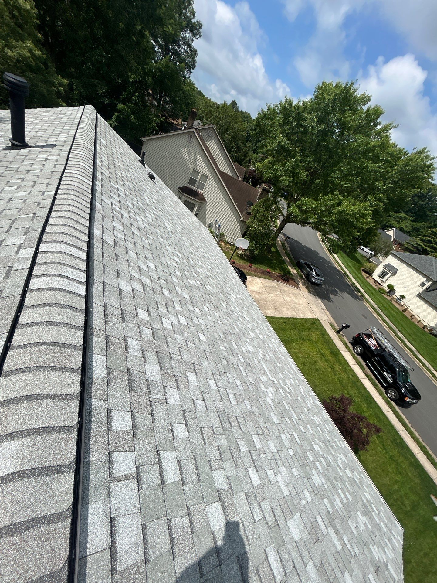 Burke: Residential Roof Replacement with CertainTeed Landmark PRO in Max Def Cobblestone Gray by RM Banning, Inc.