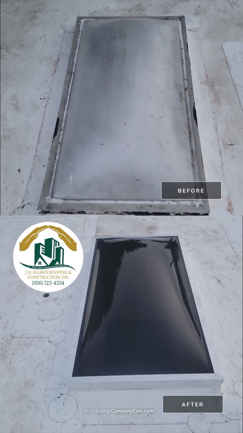 Residential Roofing Installation using Thermoplastic Polyolefin - GAF  by JM Flores Roofing & Construction, Inc