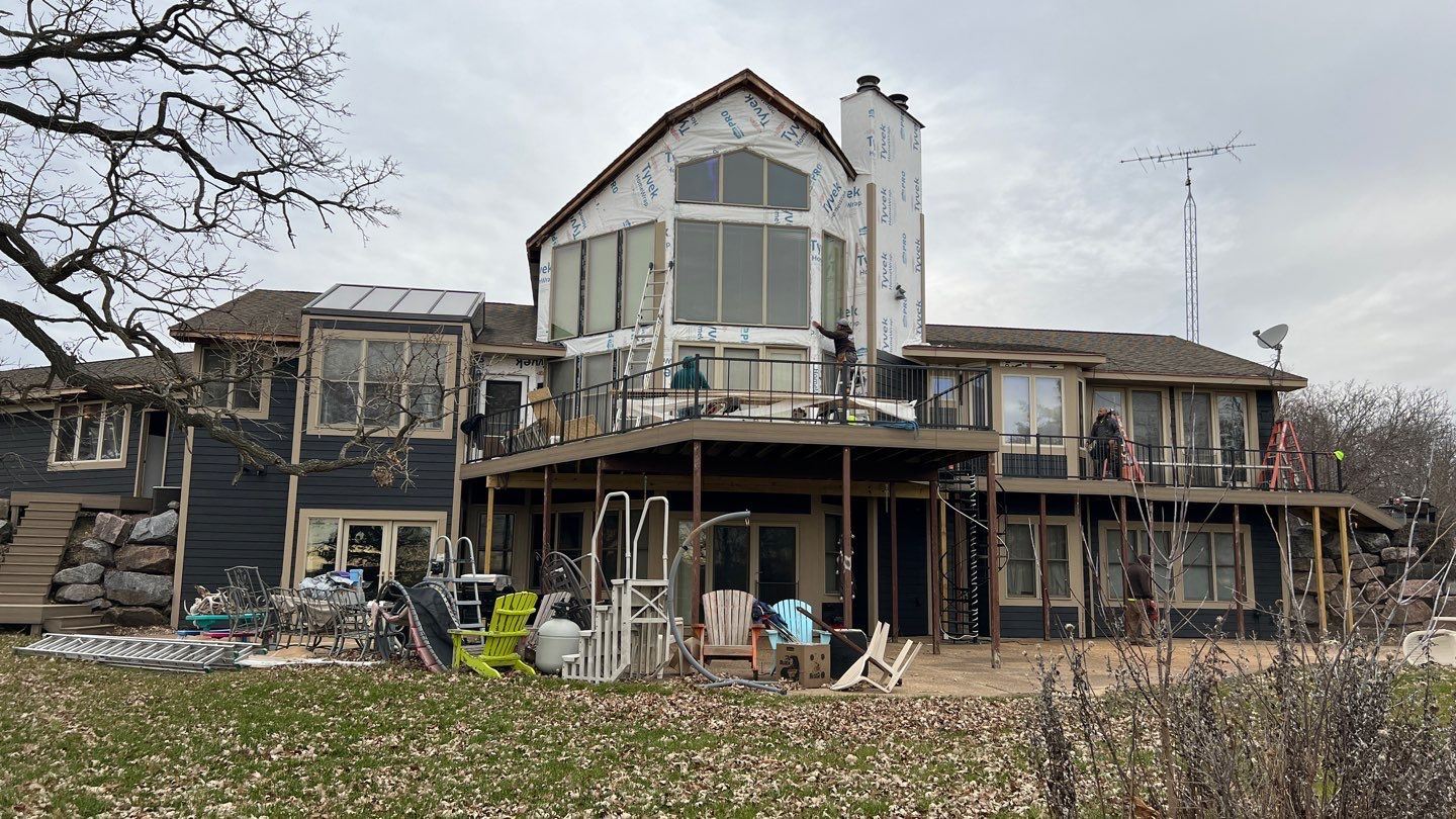 Siding Installation using LP Smart Siding by Stendahl Services