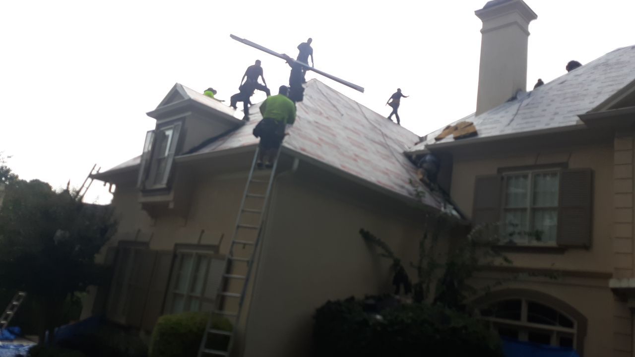 Residential Roofing Installation using GAF by Georgia Roof Advisors