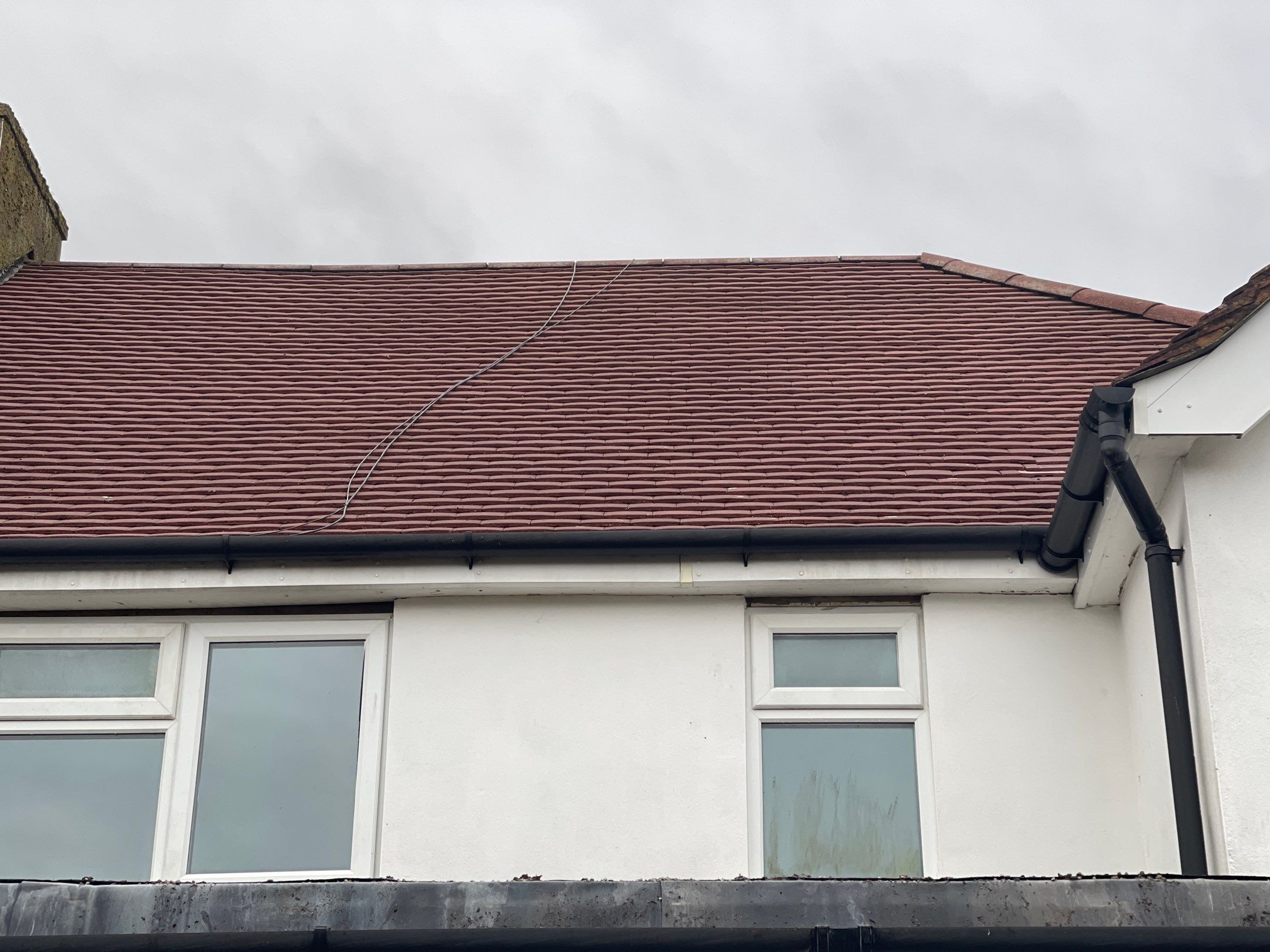 Roof Clean - Biocide Treatment using Mosmatic FSC and Biocide by Ges Exterior Cleaning ltd