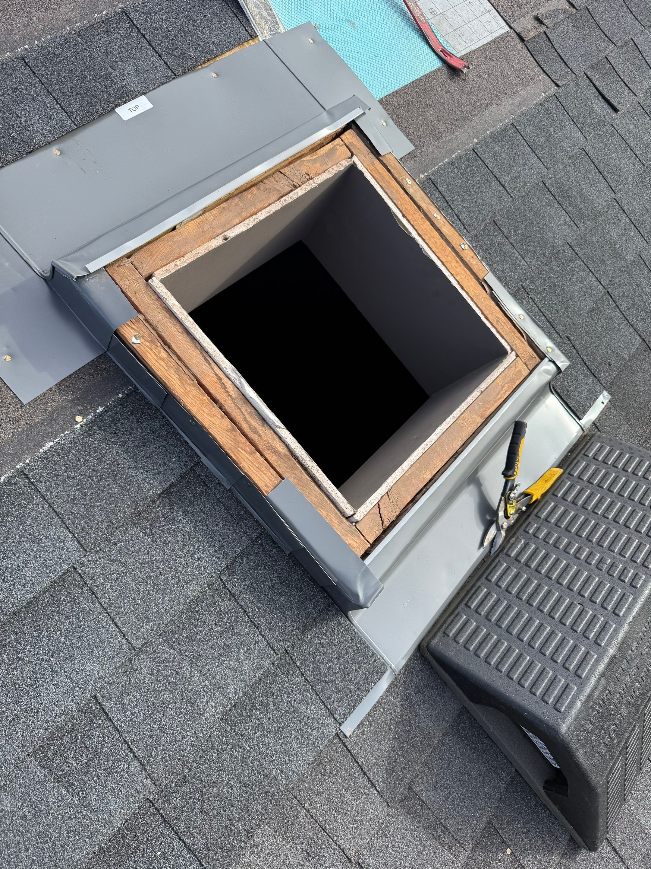 skylight installation in Edmond by McCann's Roofing and Construction