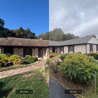 Roof Installation using GAF Timberline HDZ