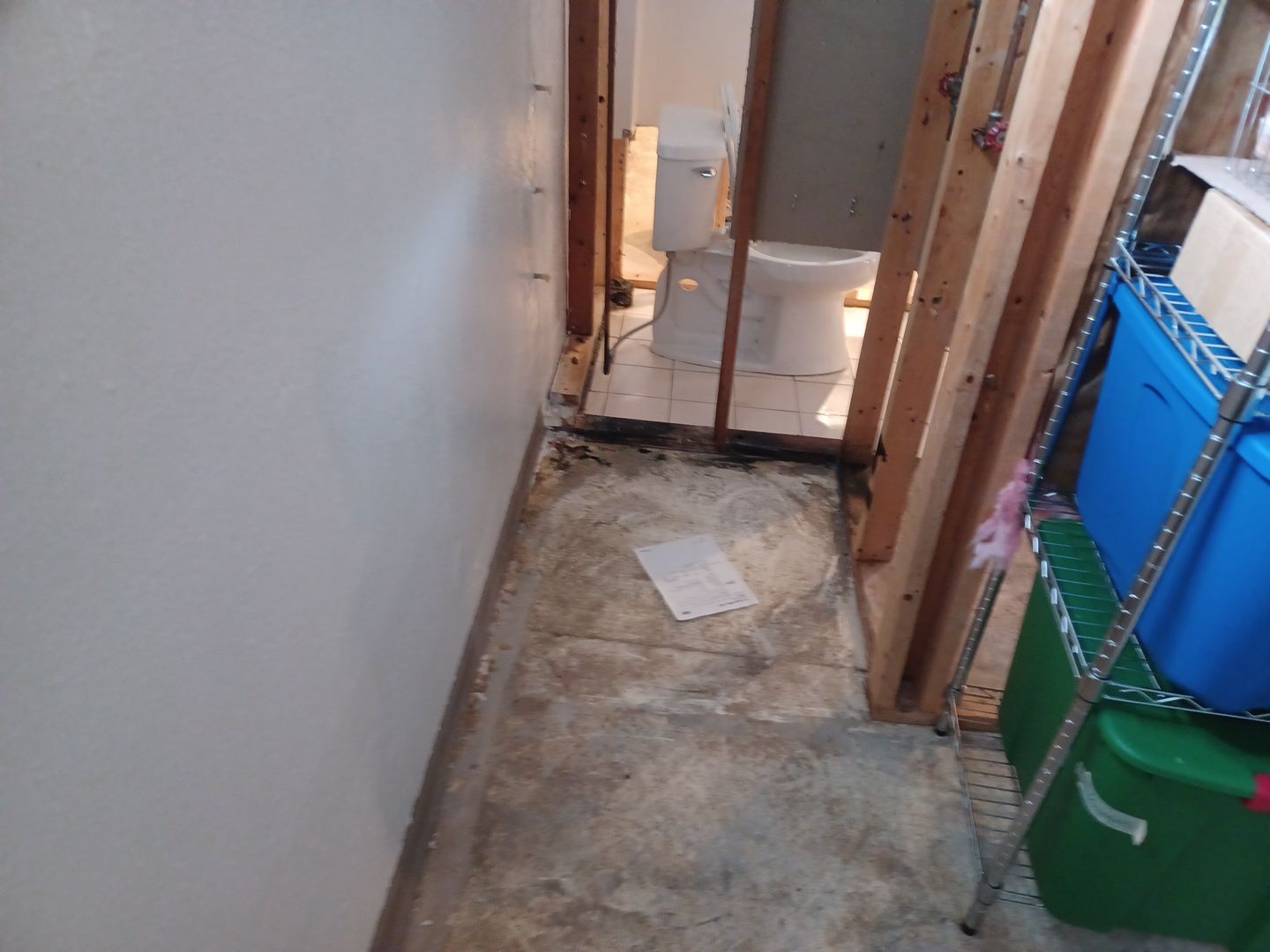 Project in Troy by EzDry Water Mitigation & Property Restoration