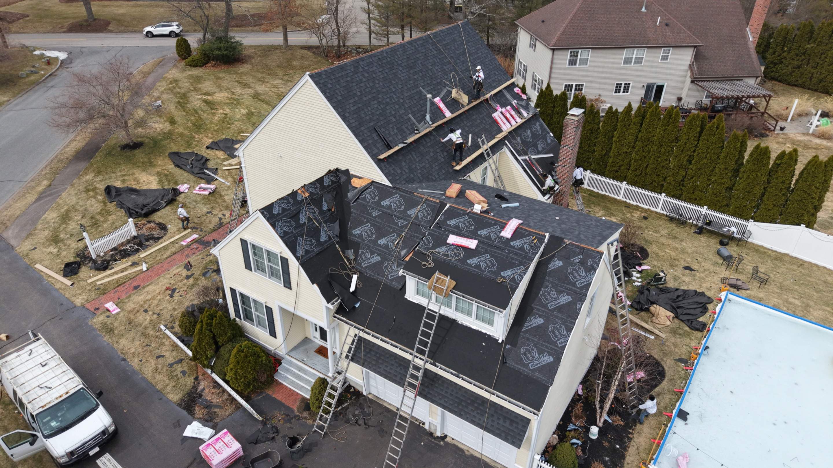  Premium Roof Replacement in Millis – Owens Corning Duration, Onyx Black by JOHNNYS PRO