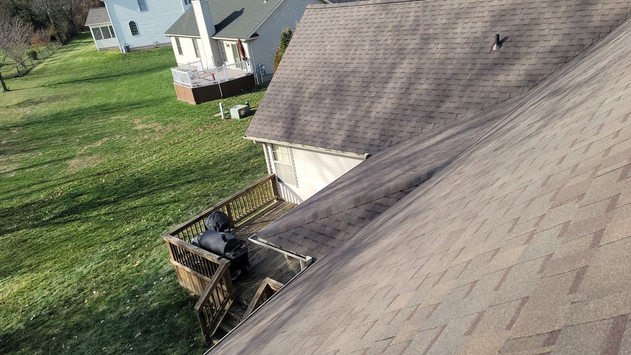 ATLAS PINNACLE COLOR: SCHOTCHGARD HEATHER DRIP EDGE: MUSKET BROWN by Eagle Eye Roofing