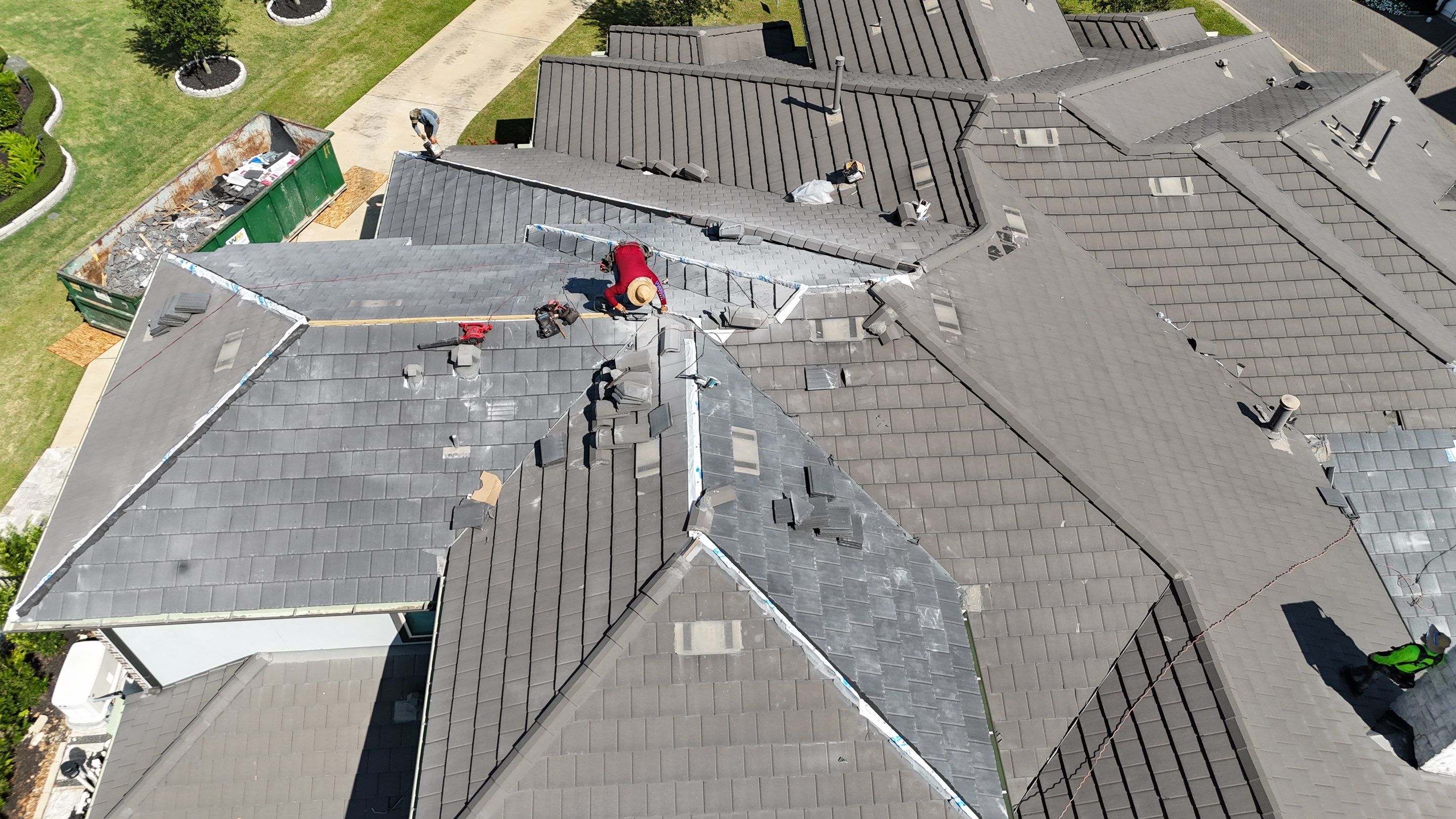 Saxony Tile Repair in Bridgeland!  by Core Four Roofing