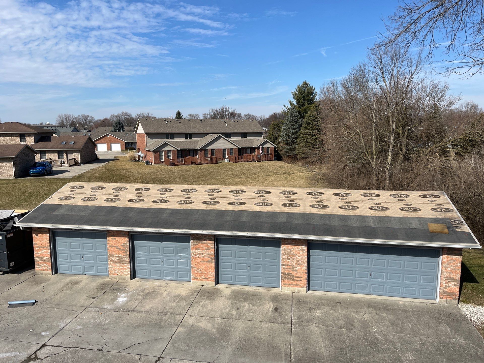 Residential Roofing Installation using GAF Timberline HDZ Weathered Wood by Nitro Roofing and Construction