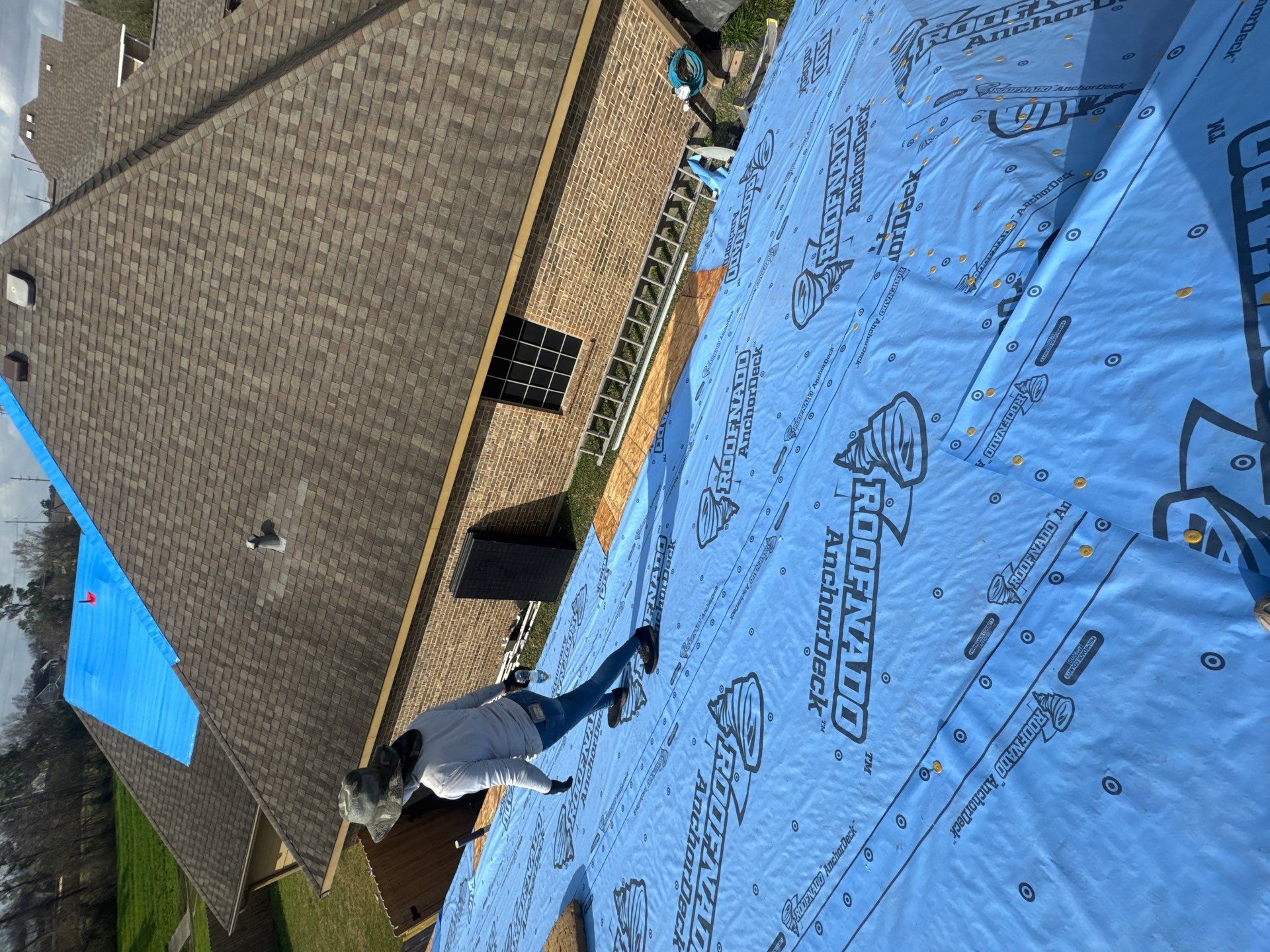 Project in Houston by Proud Roofing