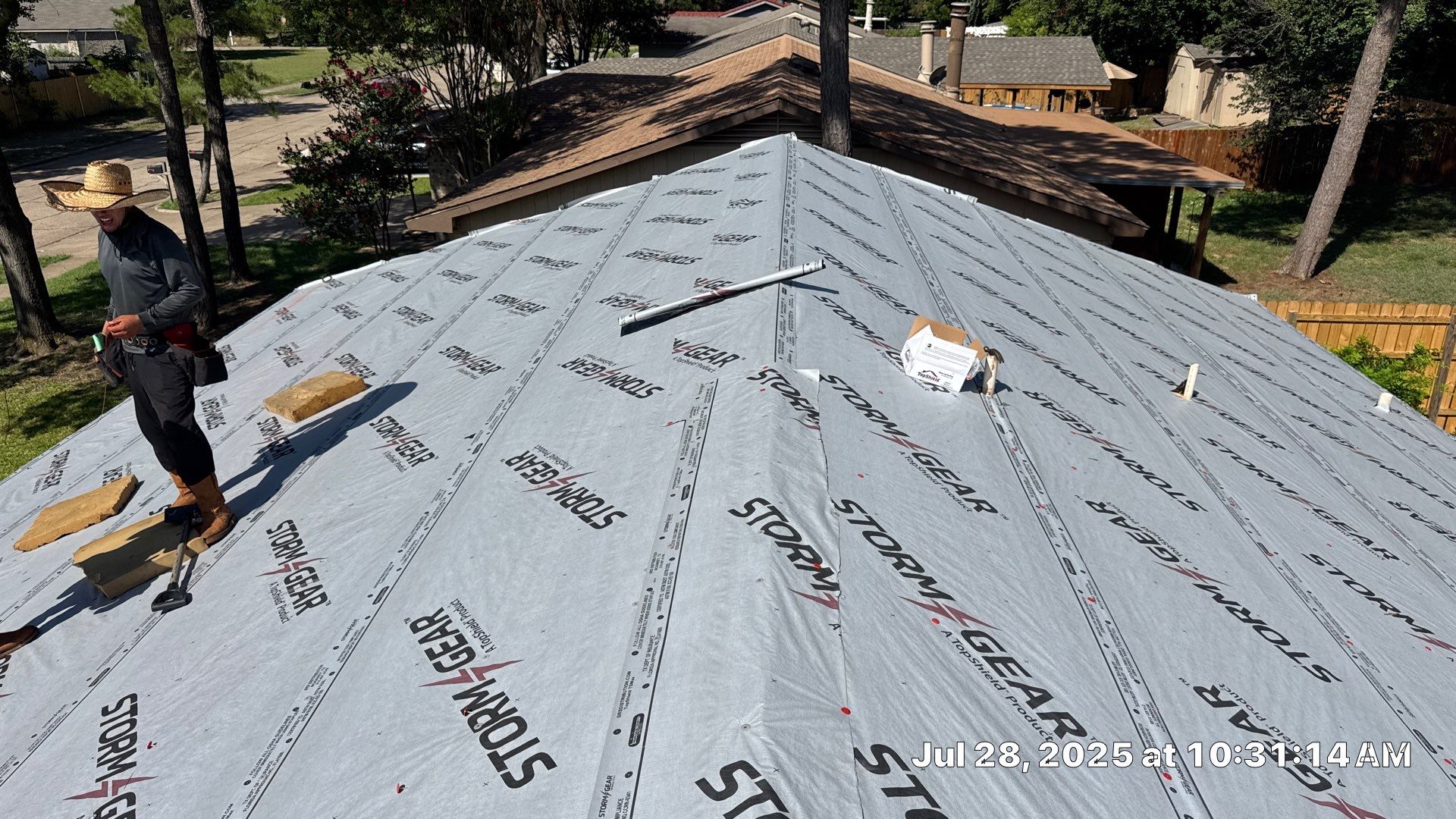 Project in Garland by Rhino Roofing and General Contracting, LLC