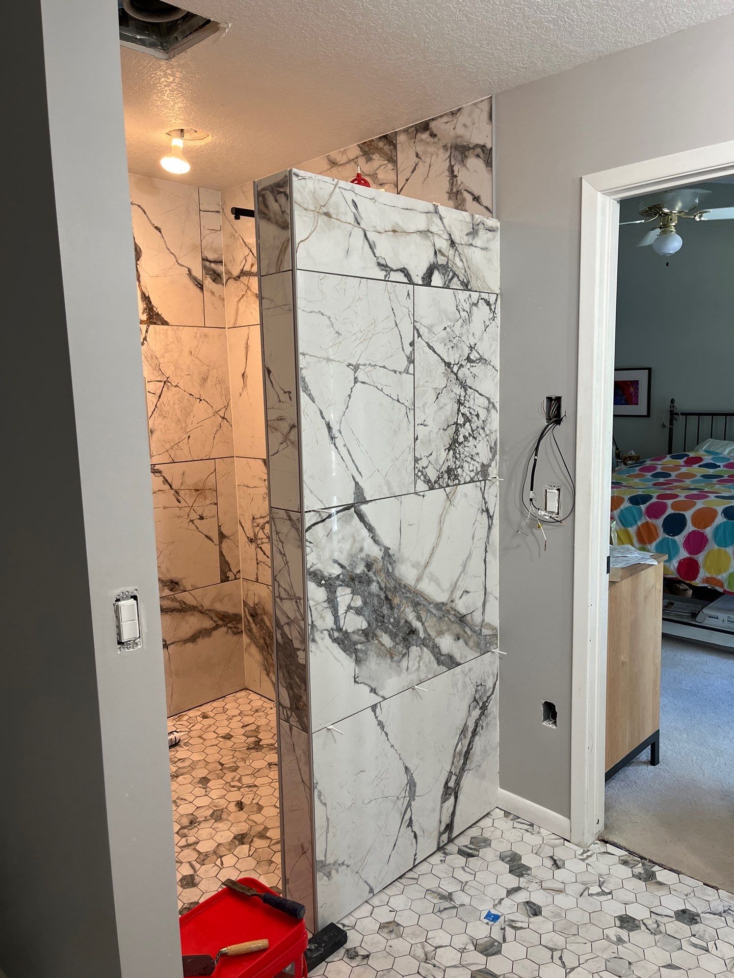 Bathroom in West Des Moines, IA by Blu Ember Properties