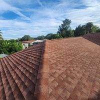 GAF Timberline HDZ Sunset Brick  by Total Roofing System The Metal Roof Experts