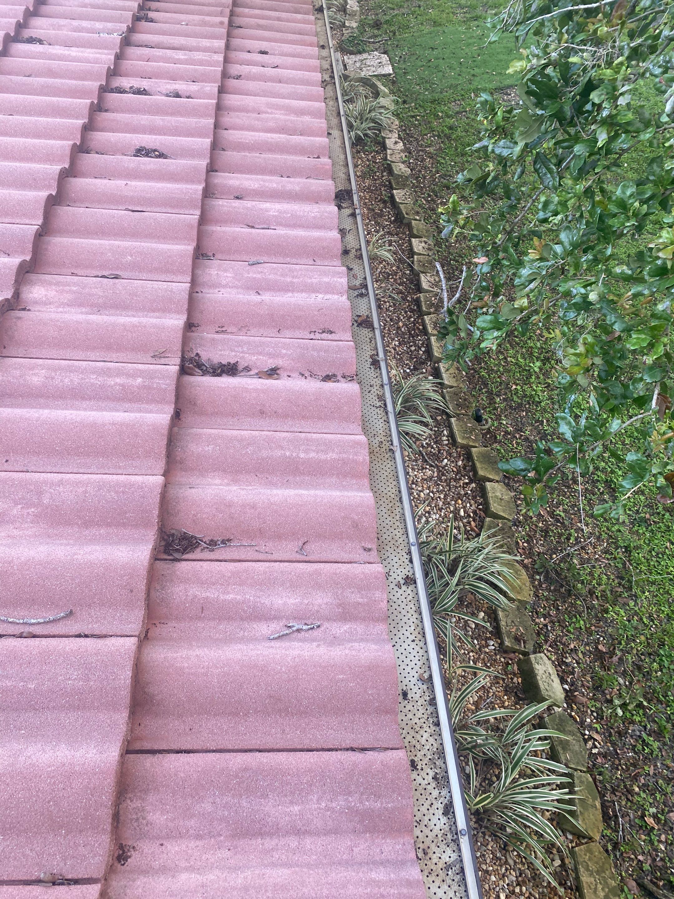 Gutter Guards Installation using gutter cleaning in Sarasota FL by Gutter Professors