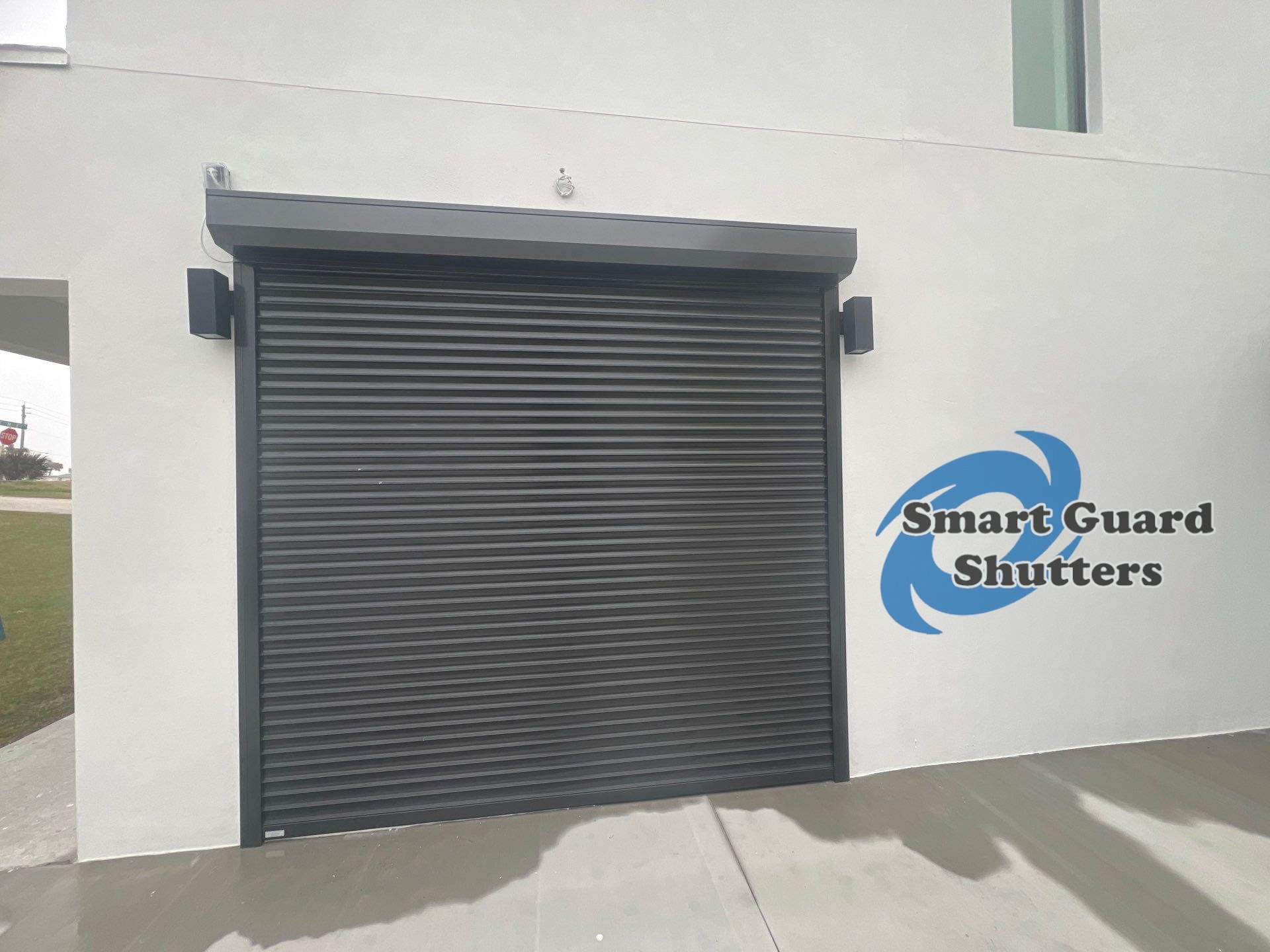 Rolling Shutter in Bronze by Smart Guard Shutters