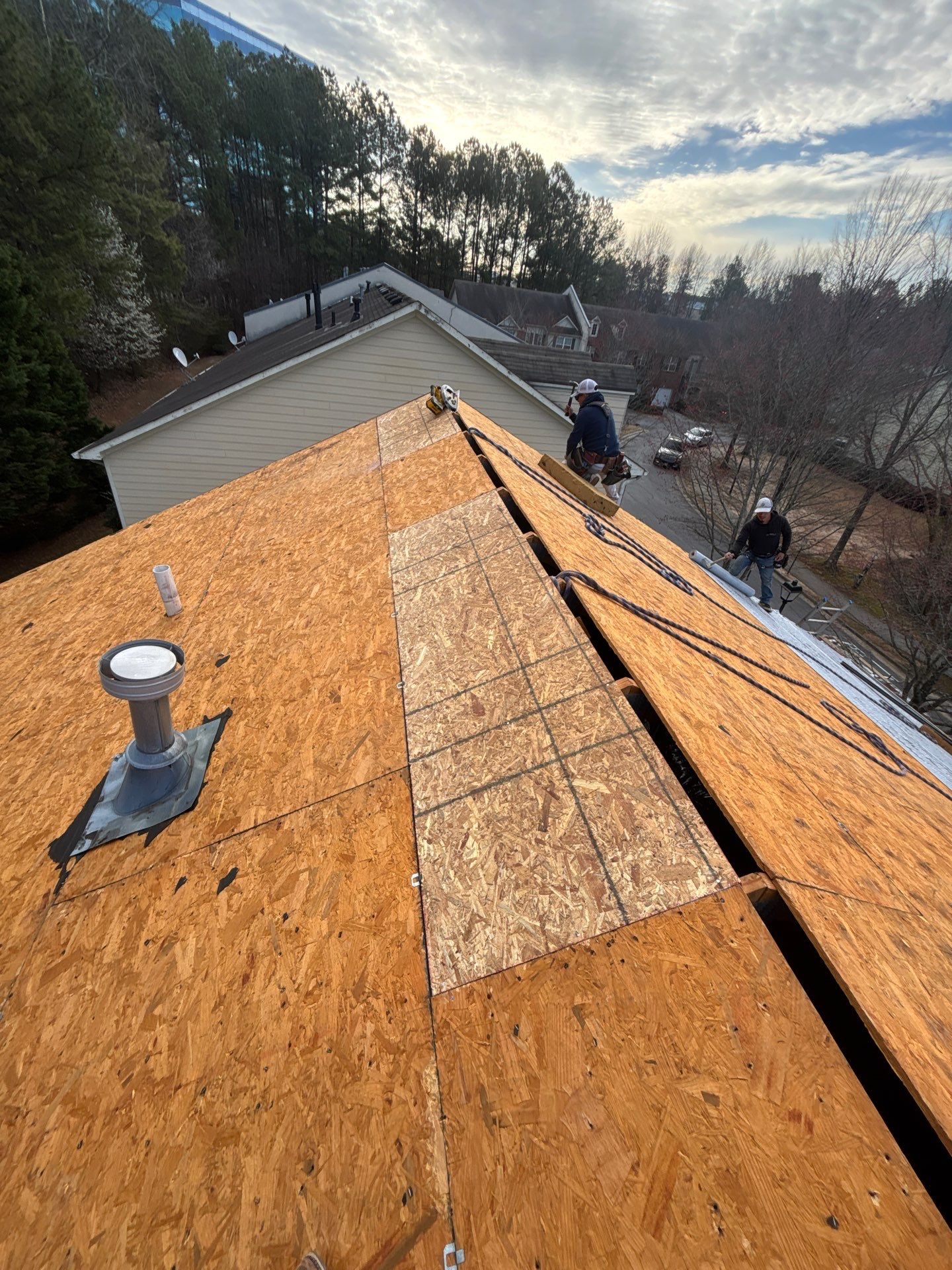 Roof replacement by Deerfield Roofing LLC