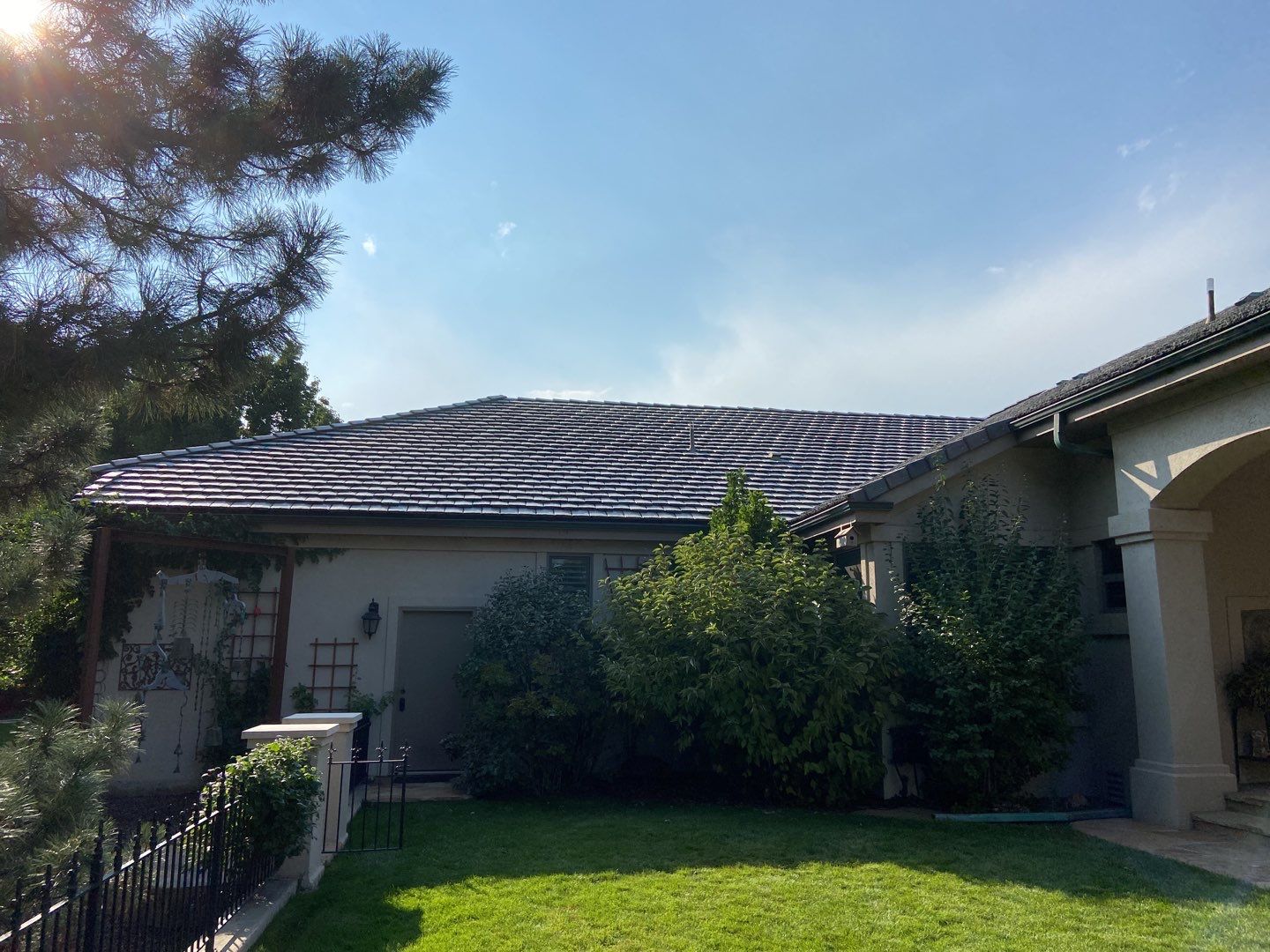 Residential Roofing Installation using Bartile Slate by A to Z Roofing