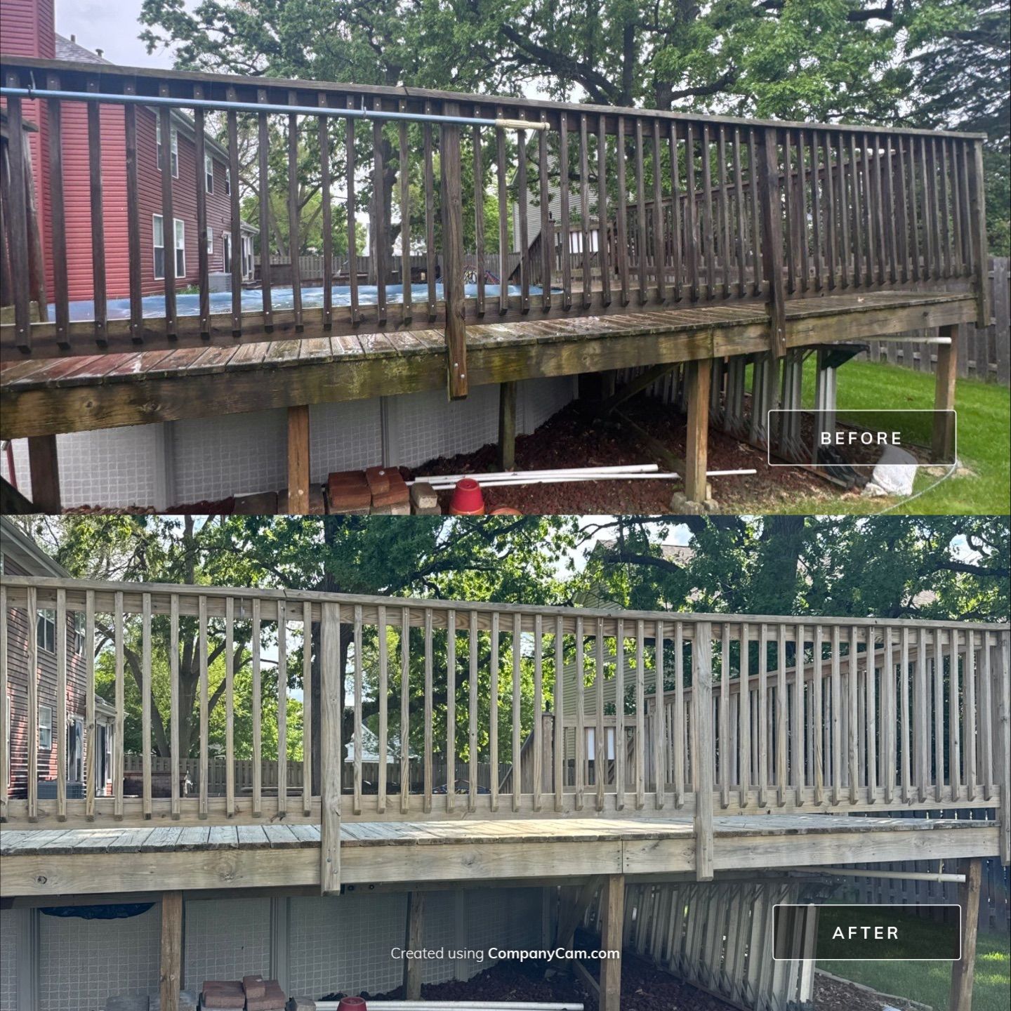 Project in Grayslake by Simmons Power & Soft Washing