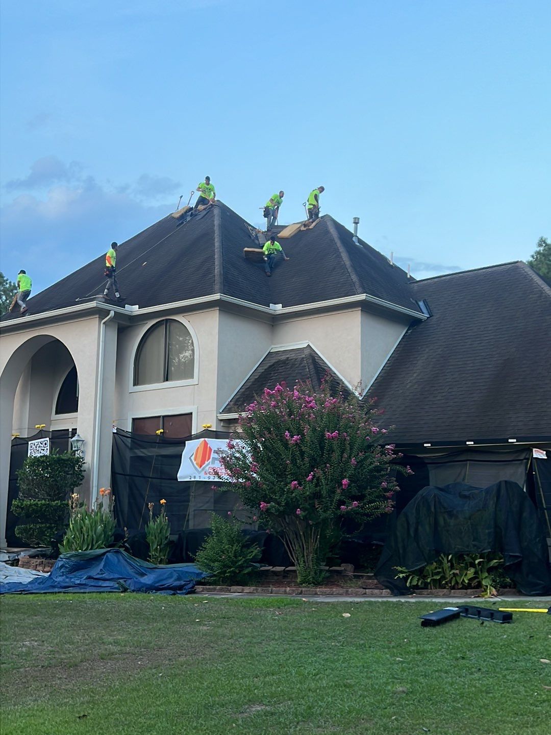 Residential Roofing Installation using Owen's Corning by Roof Concepts Construction
