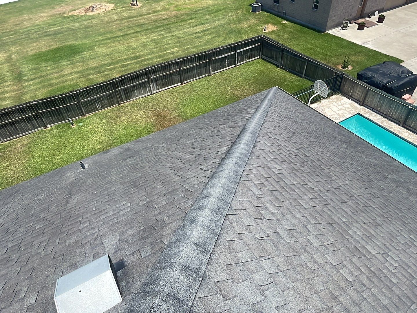 Residential Roofing Installation using GAF HDZ Barkwood by Lighthouse Roofing