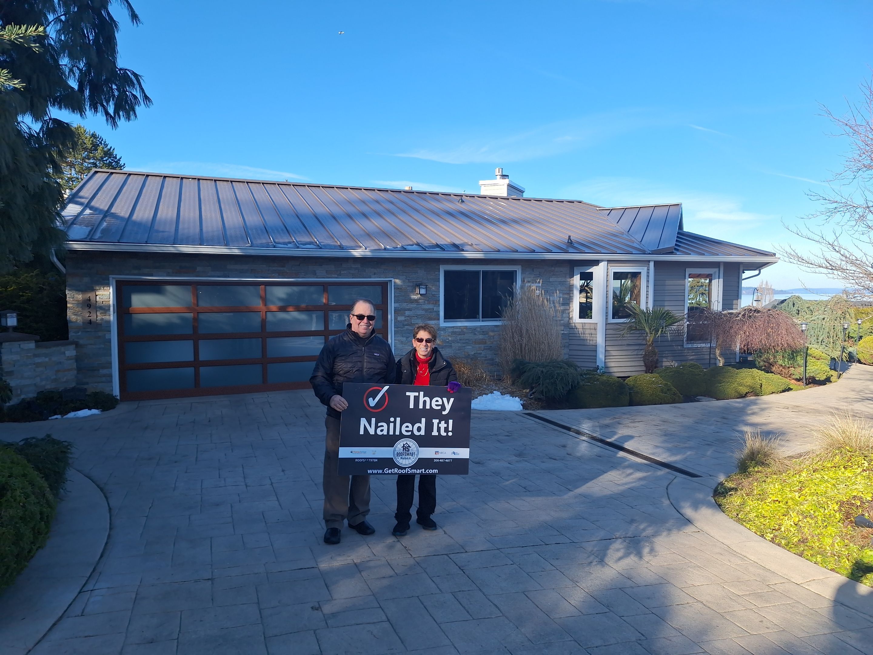 Asphalt Shingle to Standing Seam Metal Project in Everett by RoofSmart