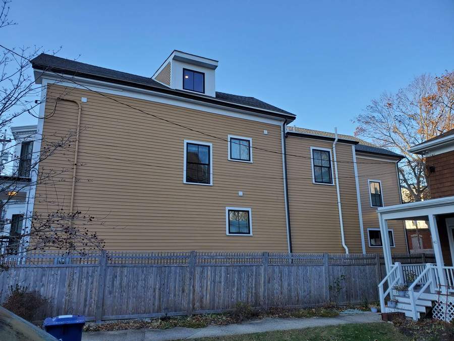 Siding Installation using Wood Clapboards by UBrothers Construction