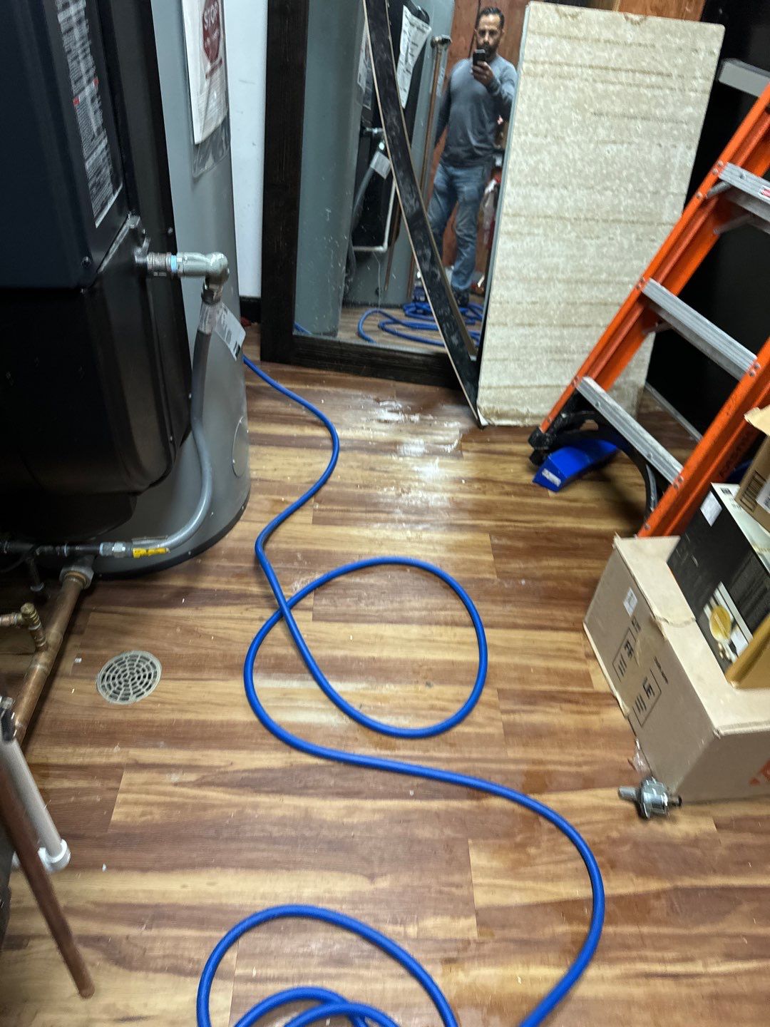 Project in West Bloomfield Township by EzDry Water Mitigation & Property Restoration