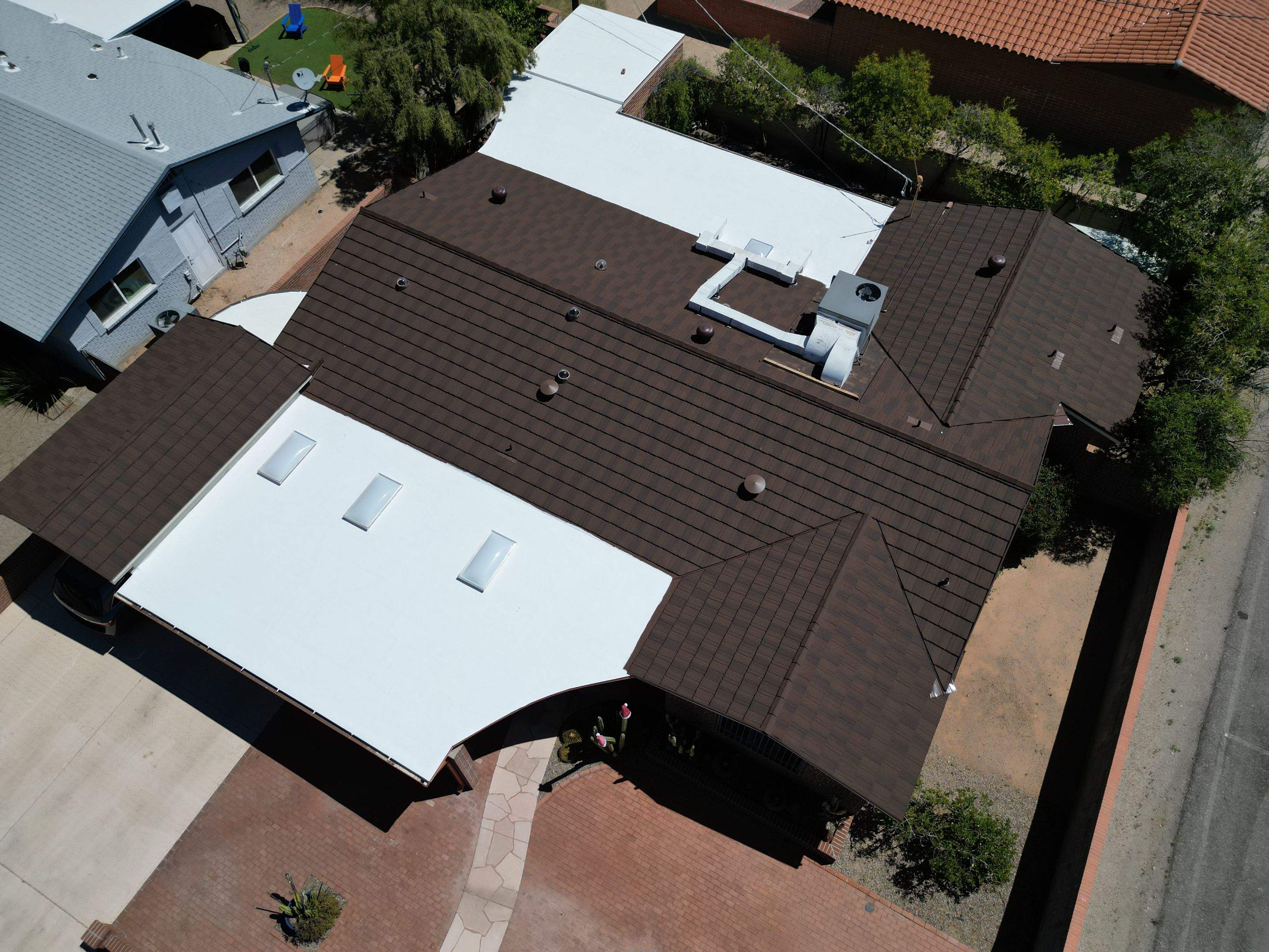 Barkwood Stone Coated Steel by Reimagine Roofing