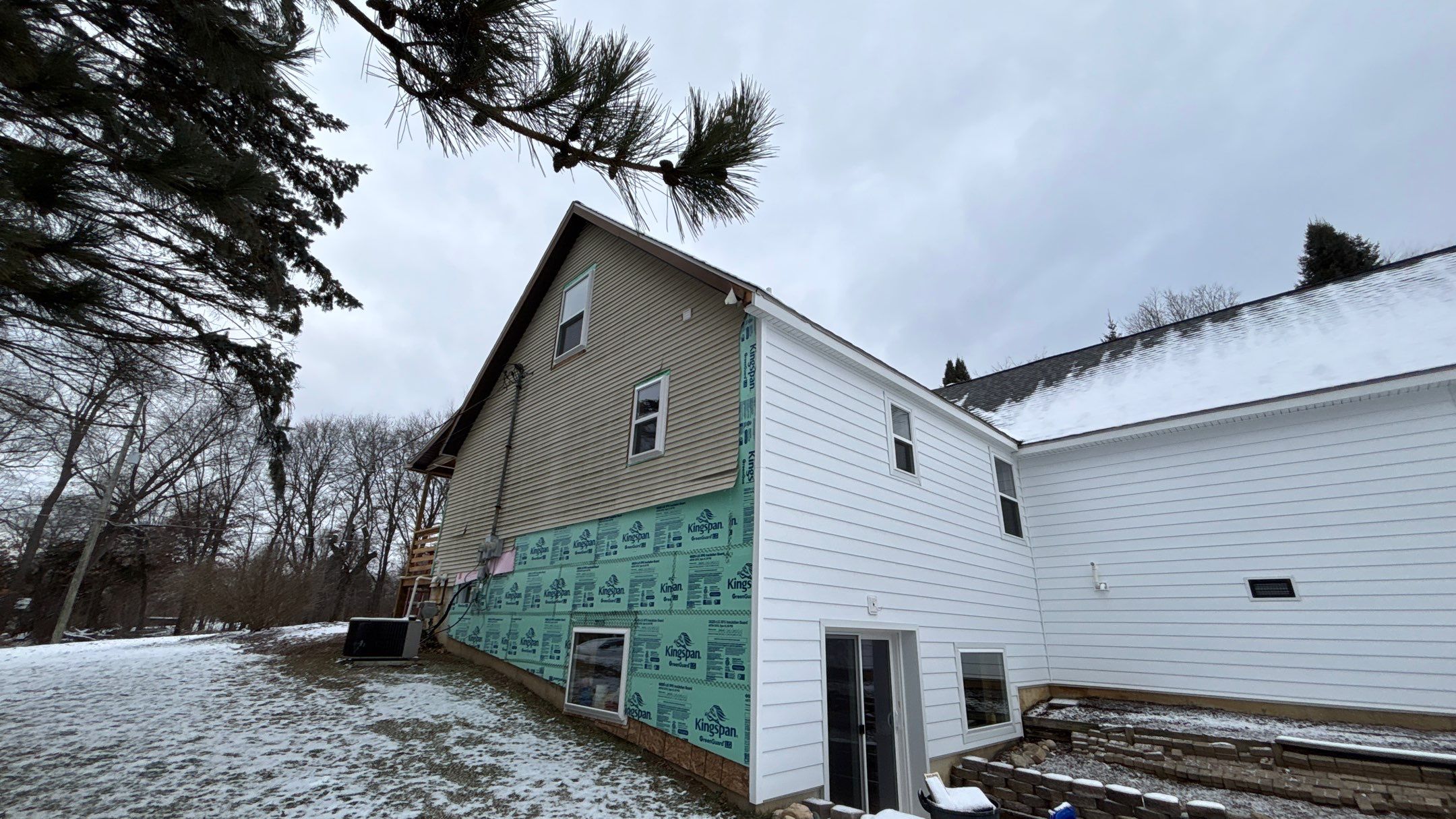 Siding Replacement using Ascend 7" Composite by 180 Contractors