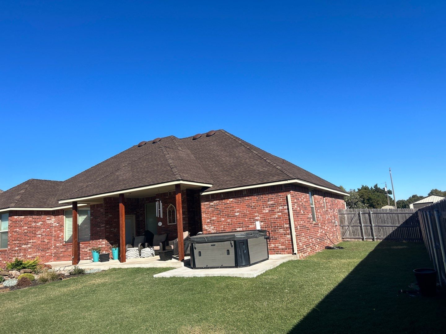 roof replacement in Tuttle by McCann's Roofing and Construction