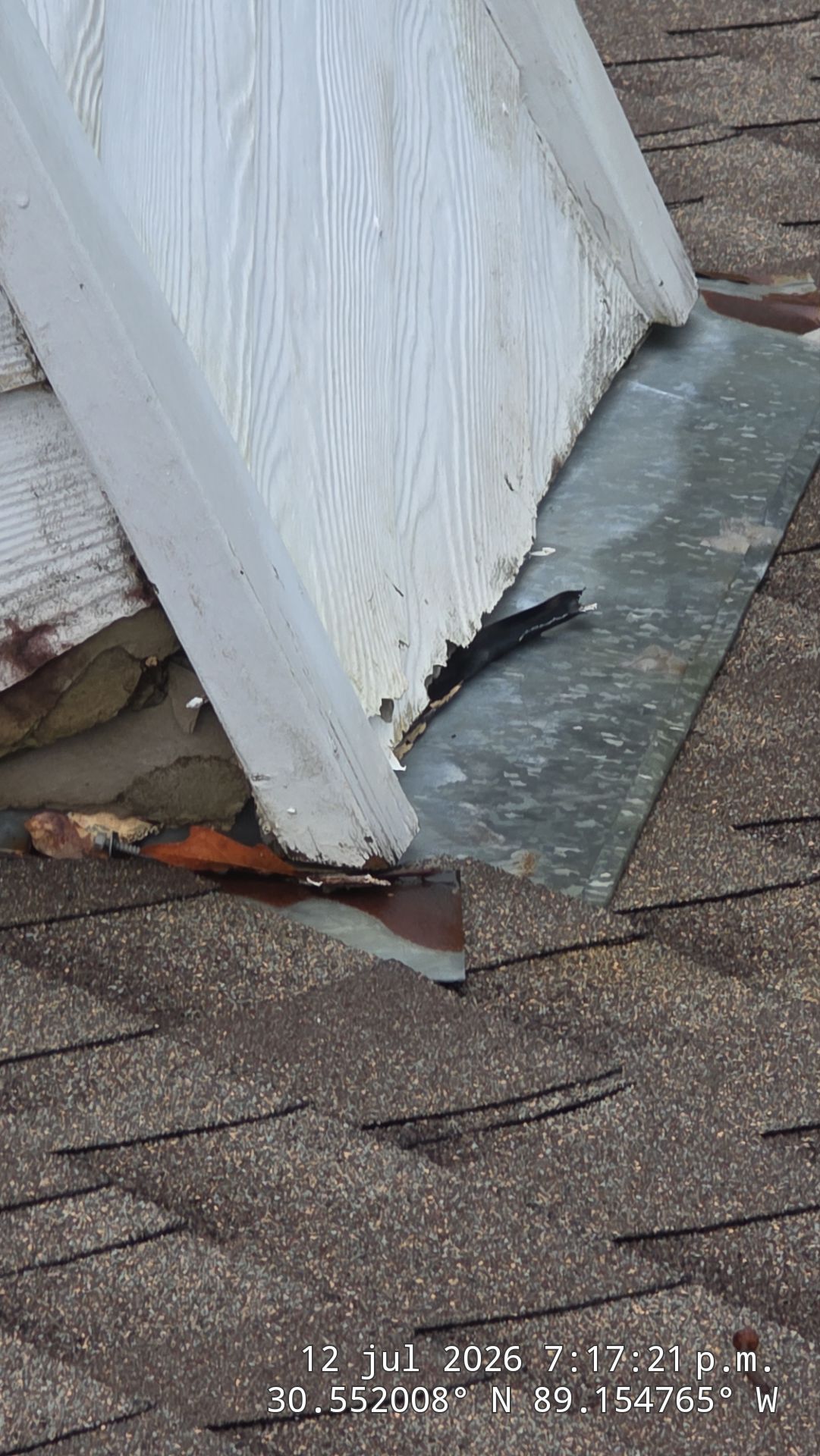 Asphalt Shingle Roof and Chimney Flashing Repair in Saucier by Frontline Roofing