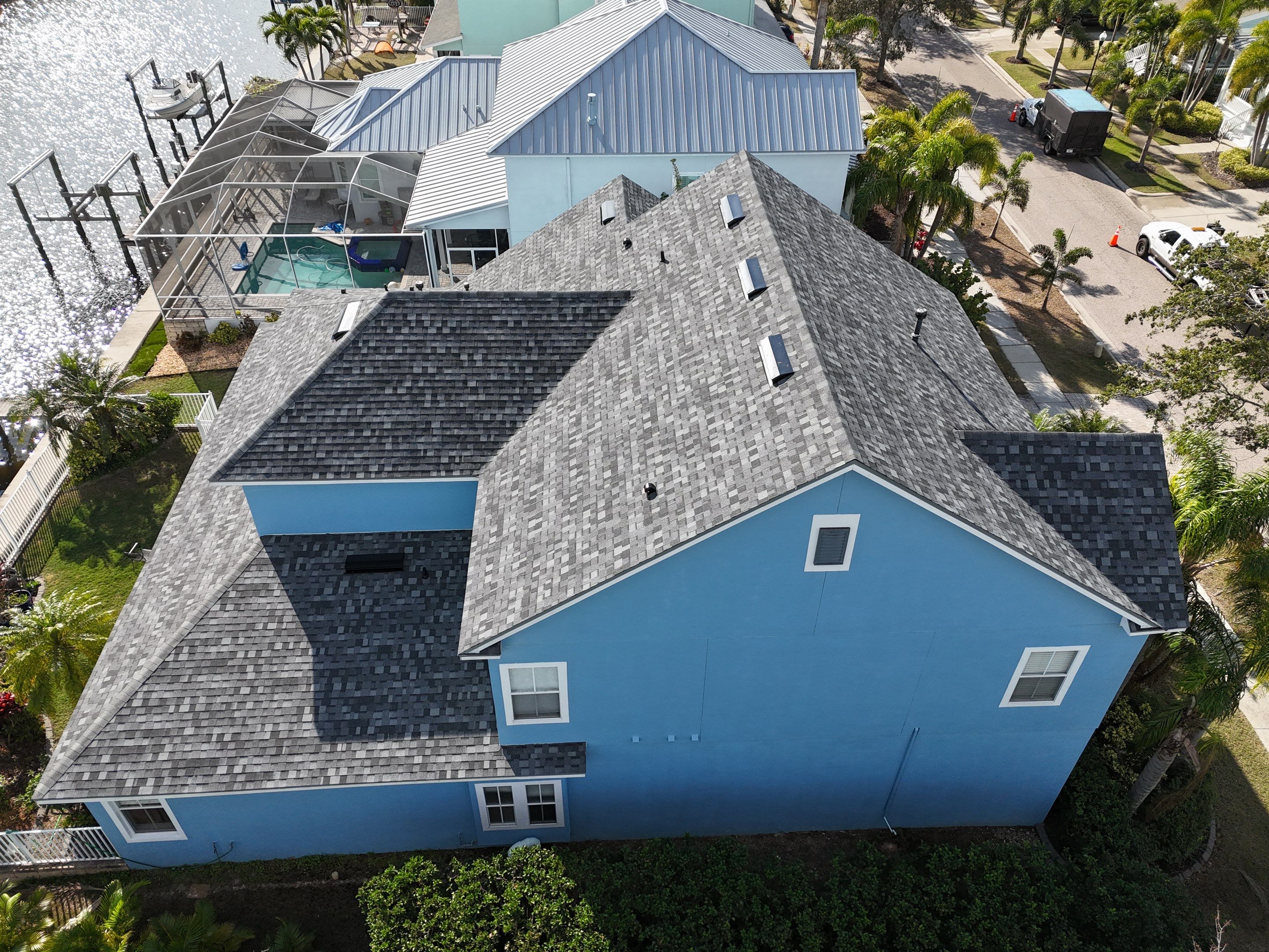 Roof Replacement in Apollo Beach FL. by Steadfast Roofing 