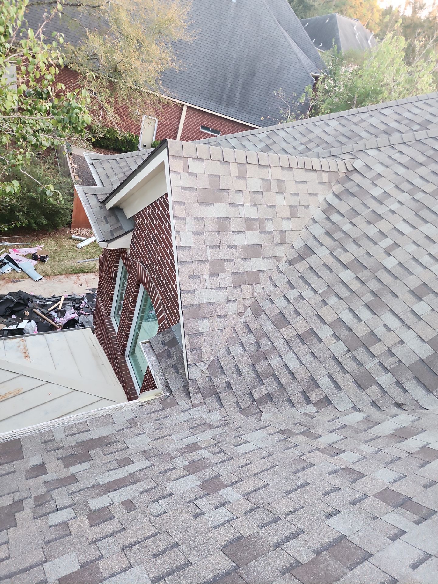 Residential Roofing Installation using Owen's Corning Duration (Lifetime) Shingles by Roof Repair Company