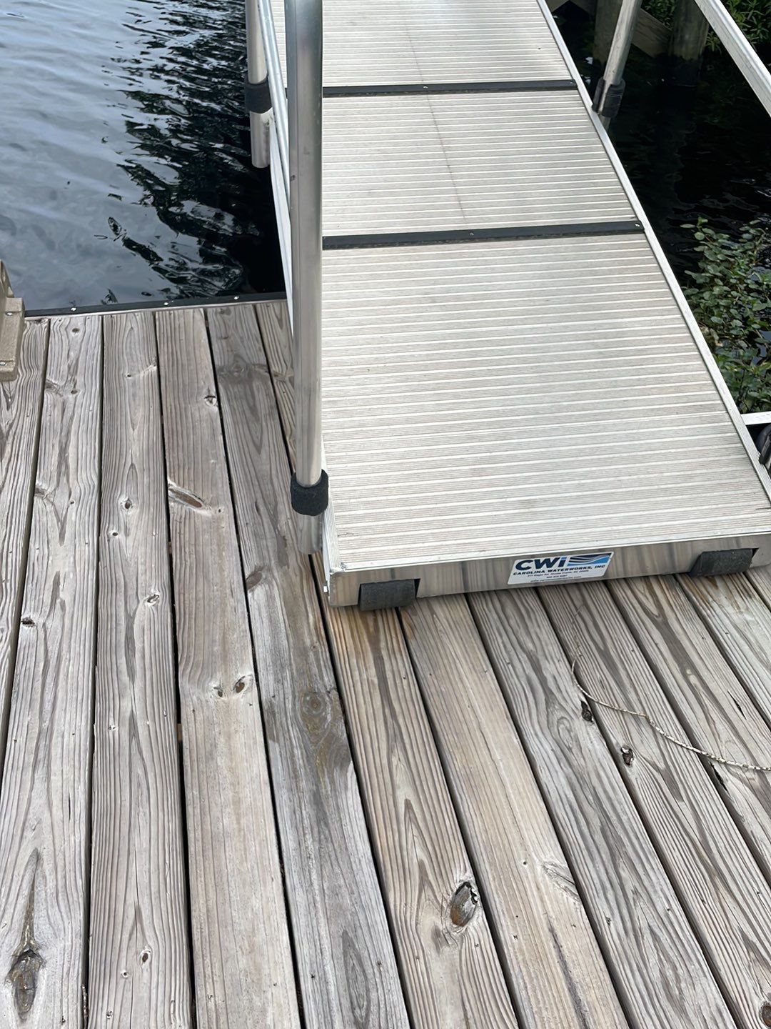 Dock using Wood Sealant by DuraSeal