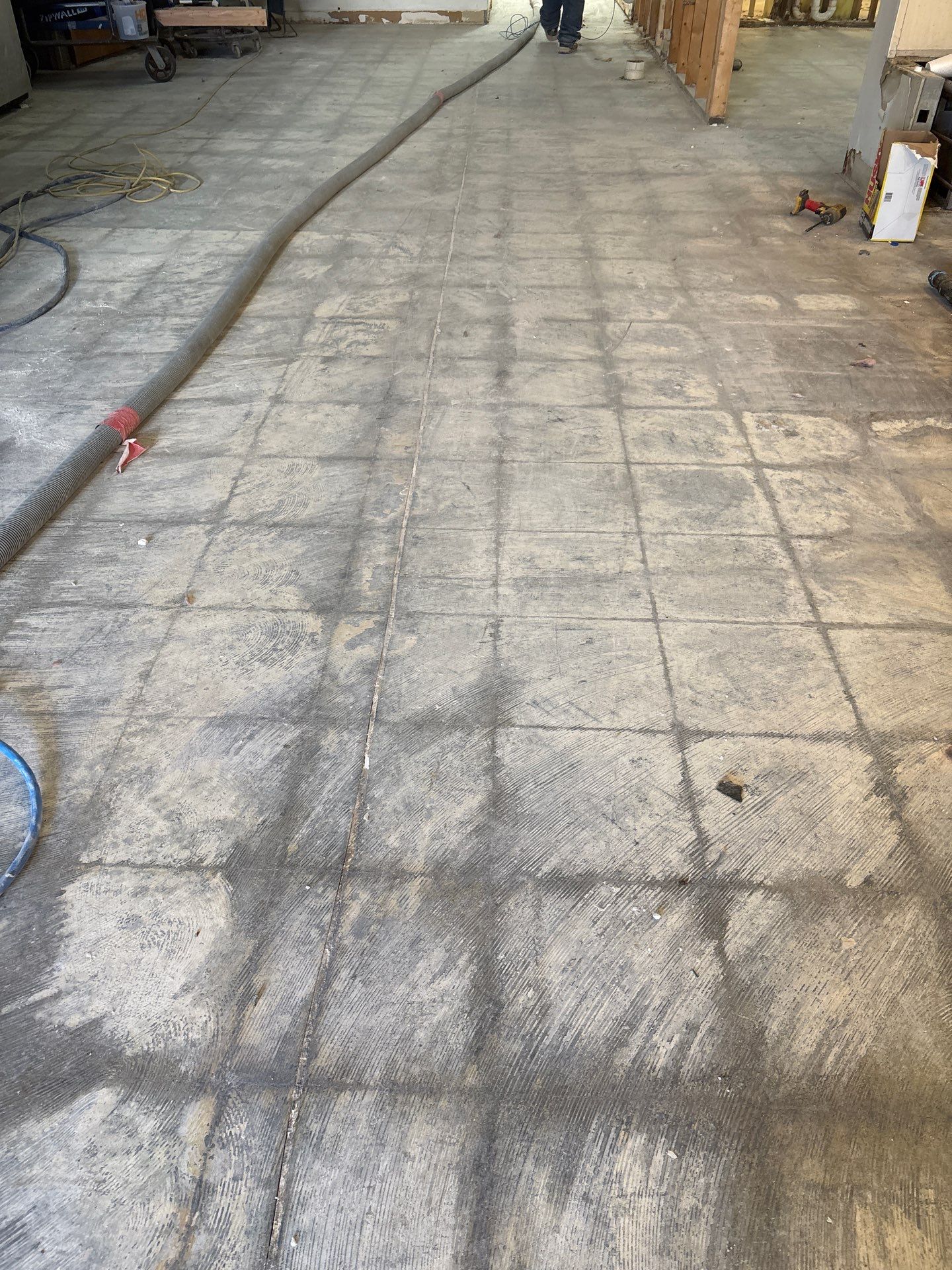 Commercial Kitchen Floor Remodel at Elks, Winchester, VA by Tailored Concrete Coatings