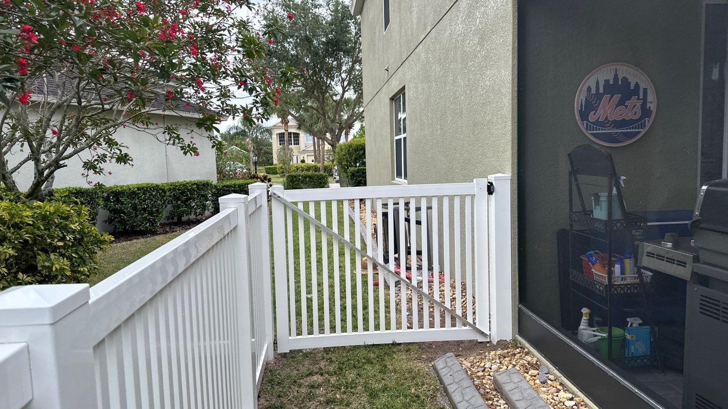 Vinyl Fence Installation using Vinyl Picket Fence by Asap fence and gates, LLC