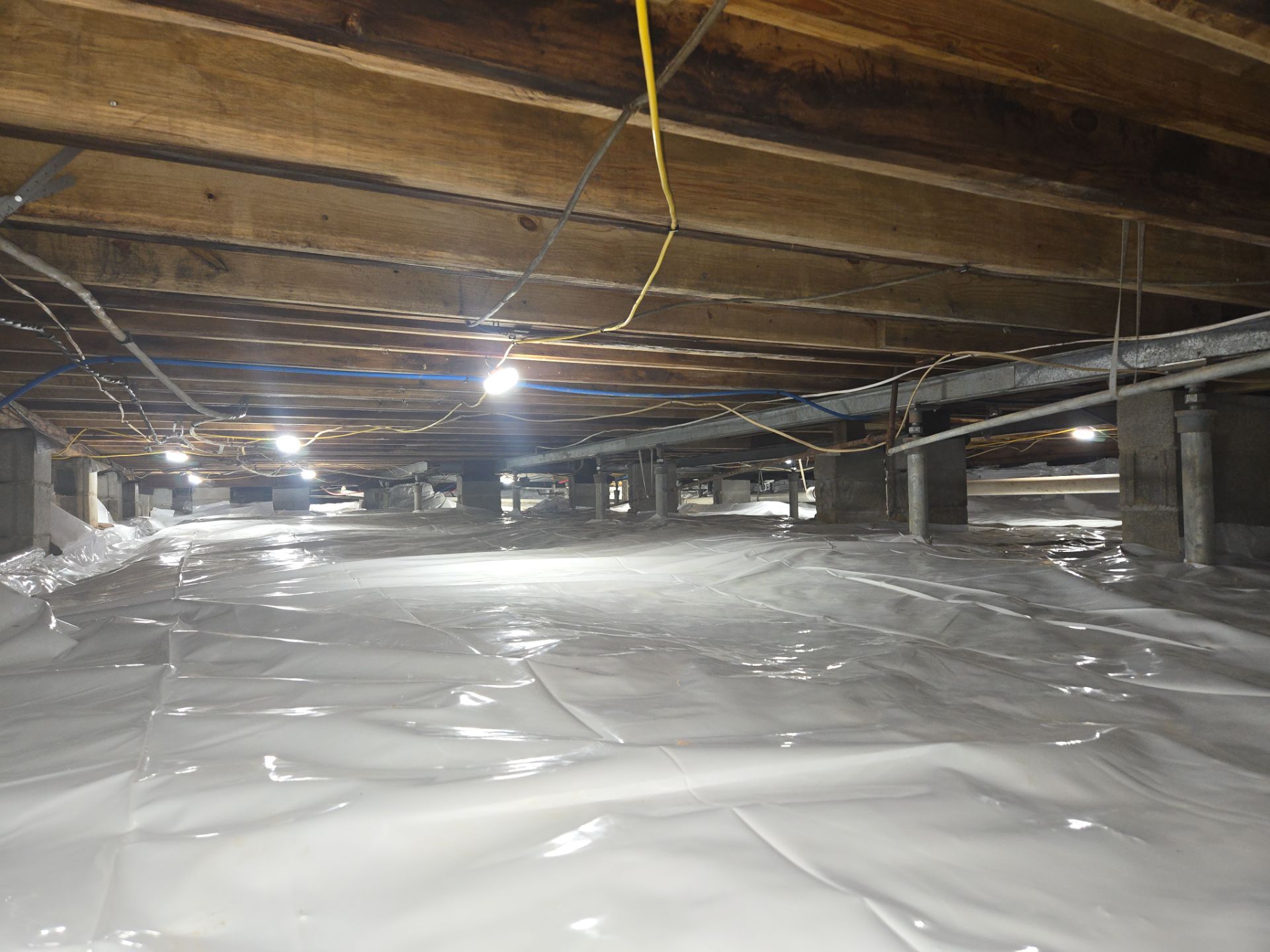 Project in Suffolk by Patriot Crawl Space Repairs